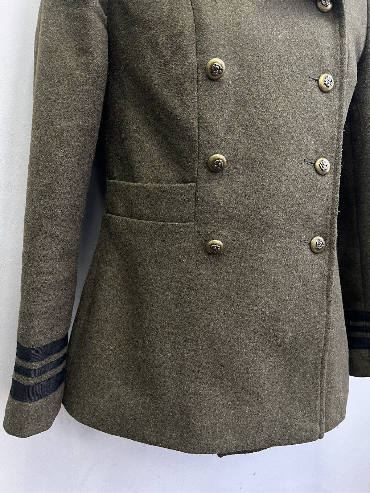 Hysteric Glamour Olive military officer y2k napoleon jacket hysteric glamour Size US S / EU 44-46 / 1 - 4 Thumbnail