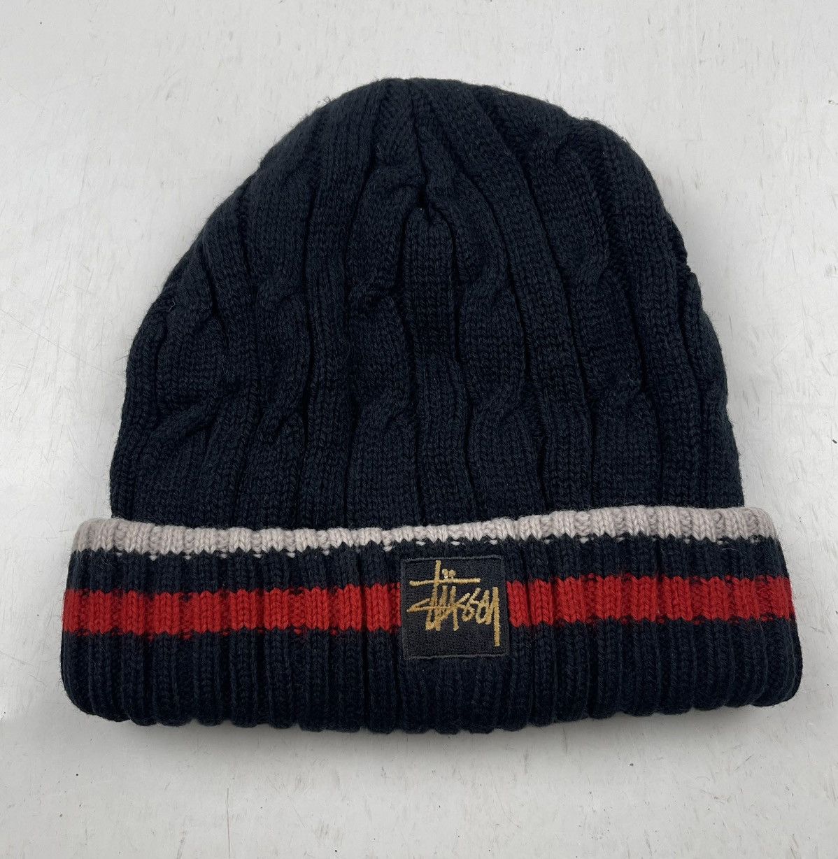 Stussy vintage stussy beanie hat tc50 Size ONE SIZE - 2 Thumbnail