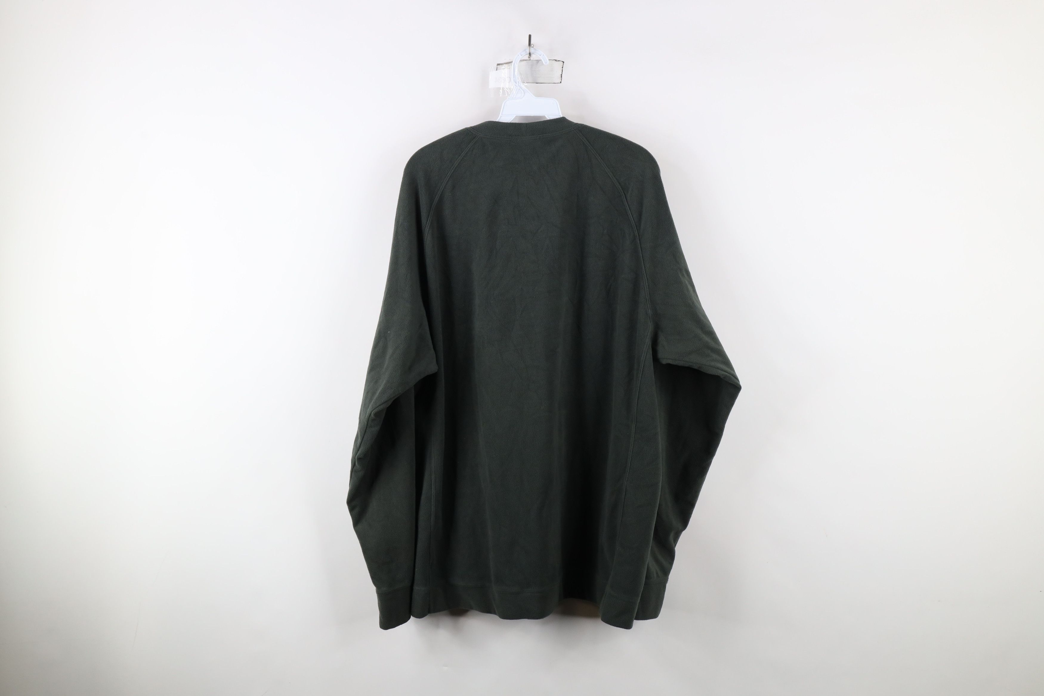 Columbia × Vintage Vintage Columbia Spell Out Fleece Crewneck Sweater Green Size US XXL / EU 58 / 5 - 7 Thumbnail