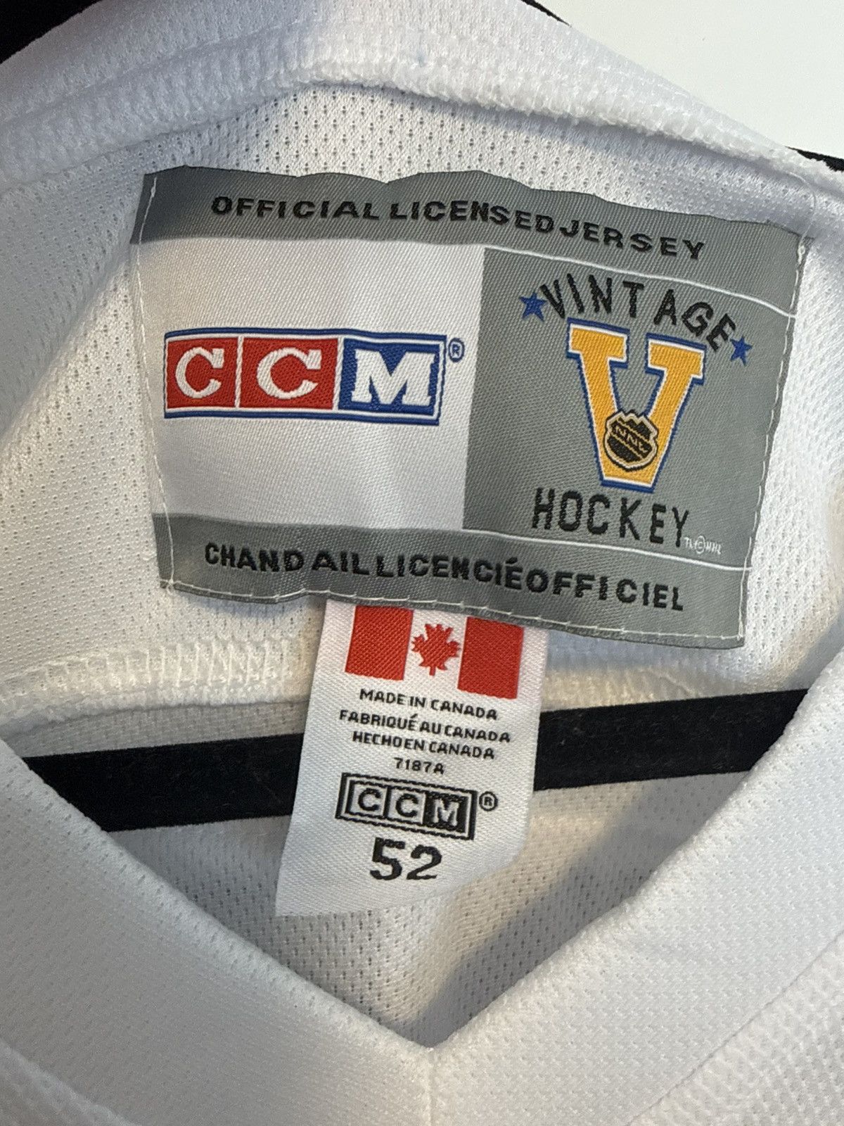 Ccm Toronto Maple Leafs Vintage Size US L / EU 52-54 / 3 - 3 Thumbnail