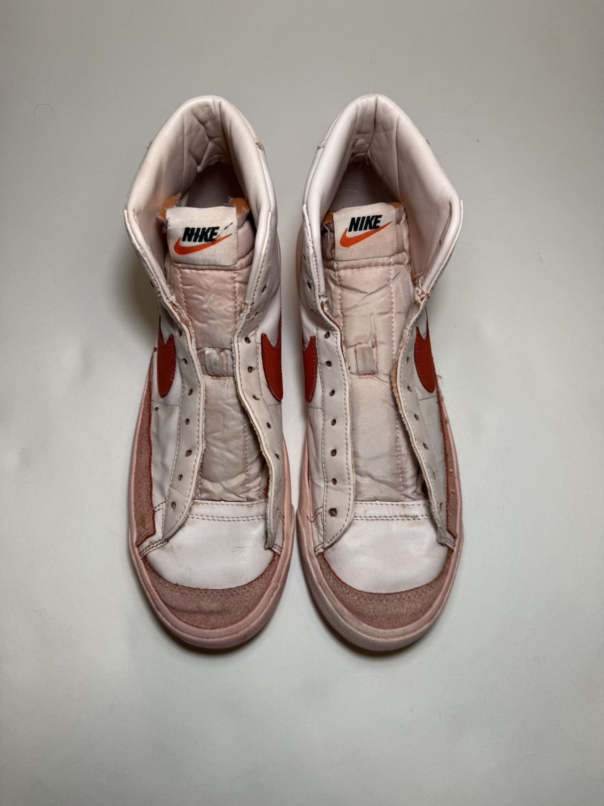 Nike Nike Blazer White Red Size 10 Size US 10 / EU 43 - 2 Thumbnail