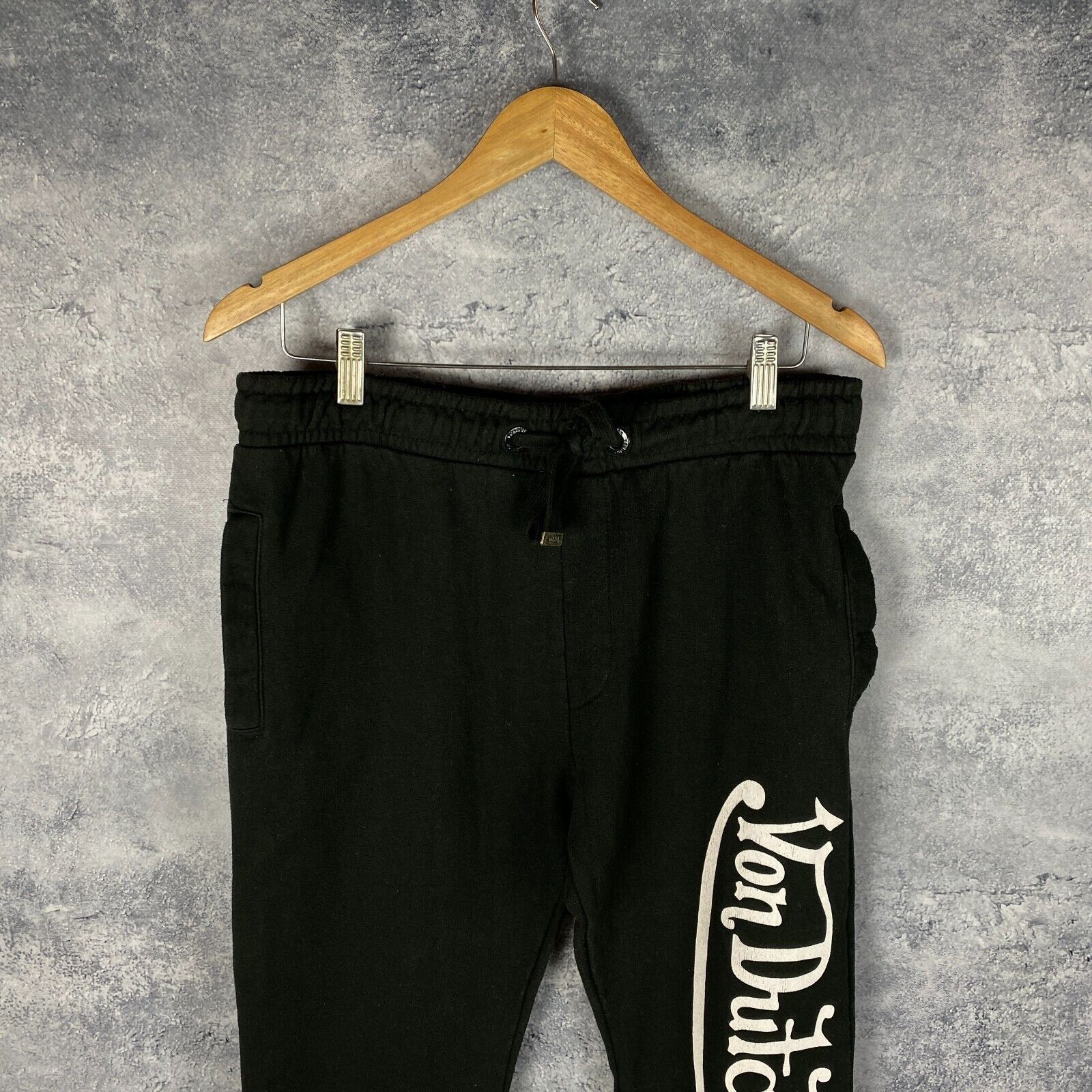Von Dutch Von Dutch Sweatpants Men's Size M Black ` Size US 32 / EU 48 - 2 Thumbnail