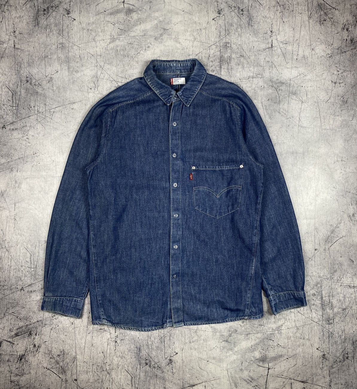 Levi's Levi’s Engineered Jeans Denim Shirt Size US M / EU 48-50 / 2 - 2 Thumbnail