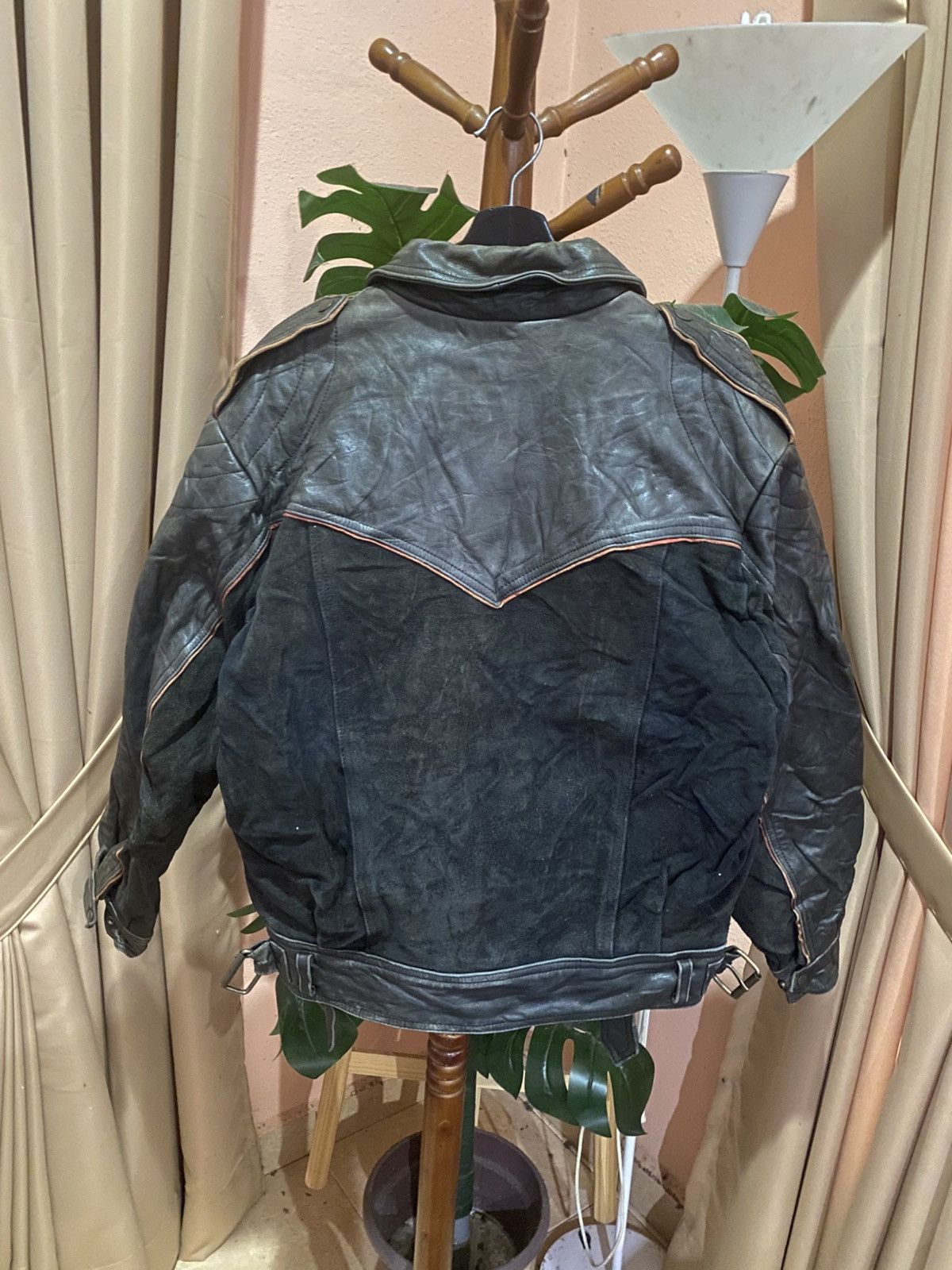 Yamaha Vintage Yamaha Racing Sports Leather & Suede Biker Jacket Size US L / EU 52-54 / 3 - 13 Thumbnail