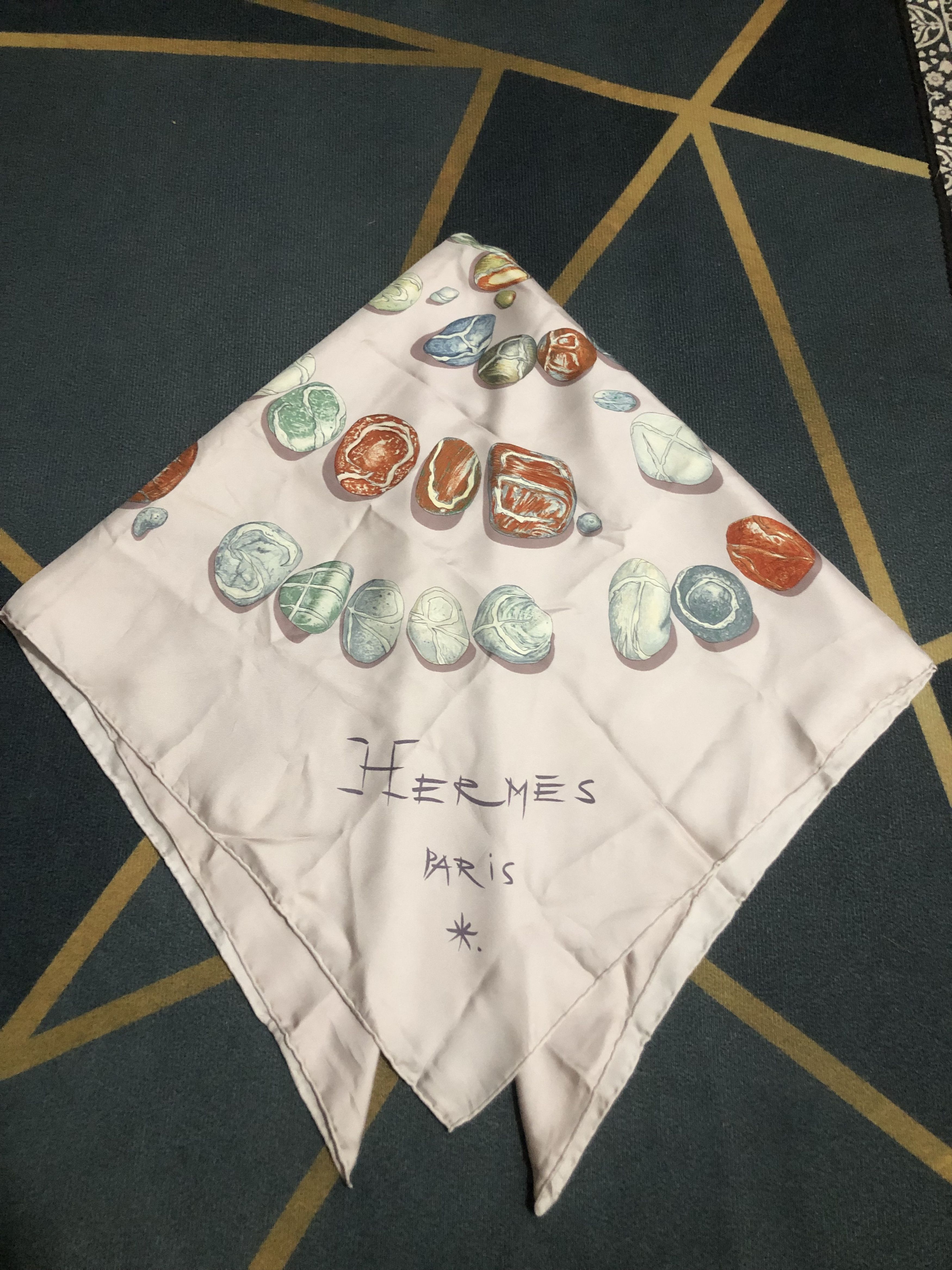 Hermes Hermès "Impose ta Chance" silk twill scarf Size ONE SIZE - 1 Thumbnail