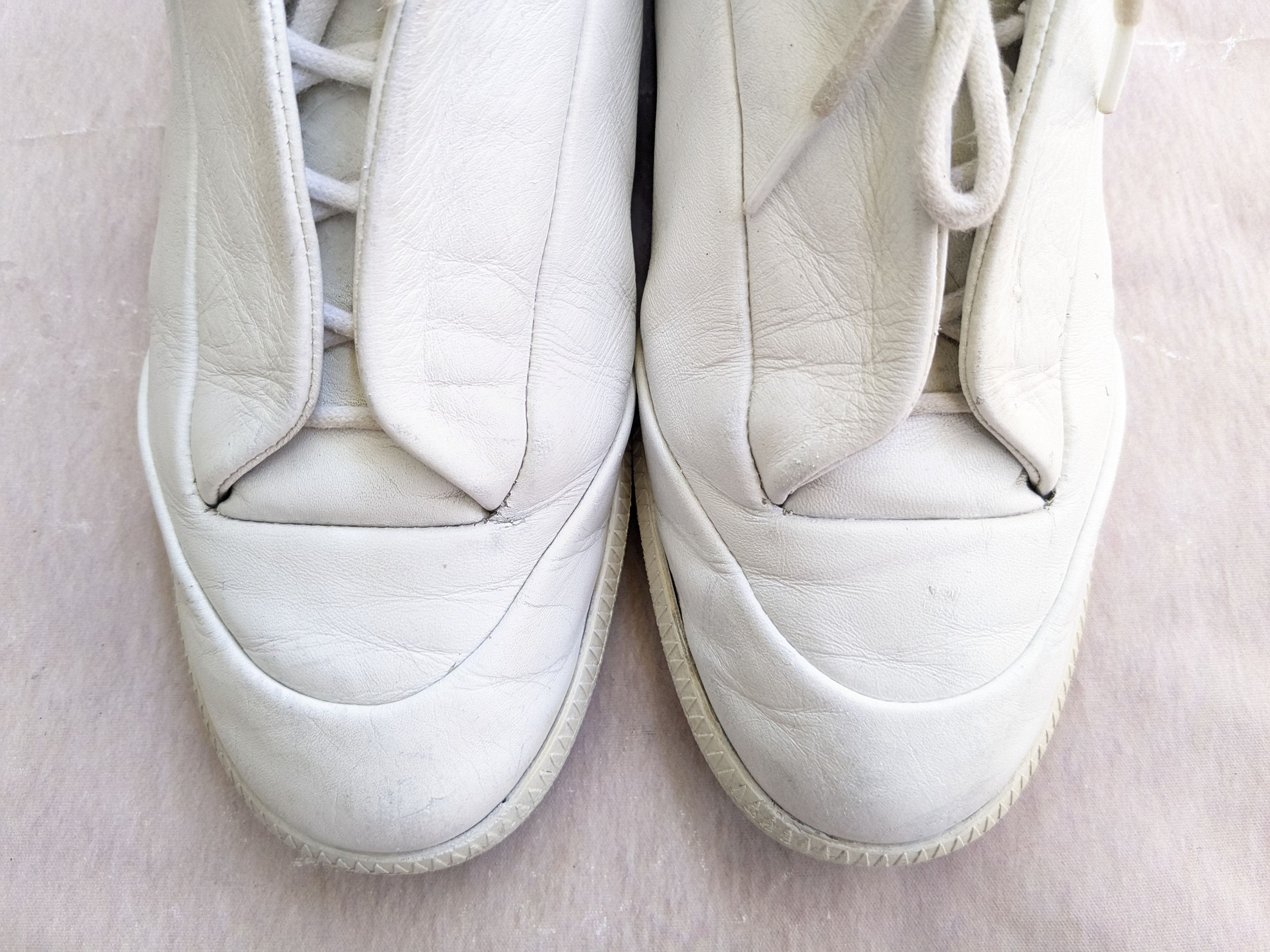 Maison Margiela Maison Margiela Future Low White 9 42 Leather Size US 9 / EU 42 - 3 Thumbnail