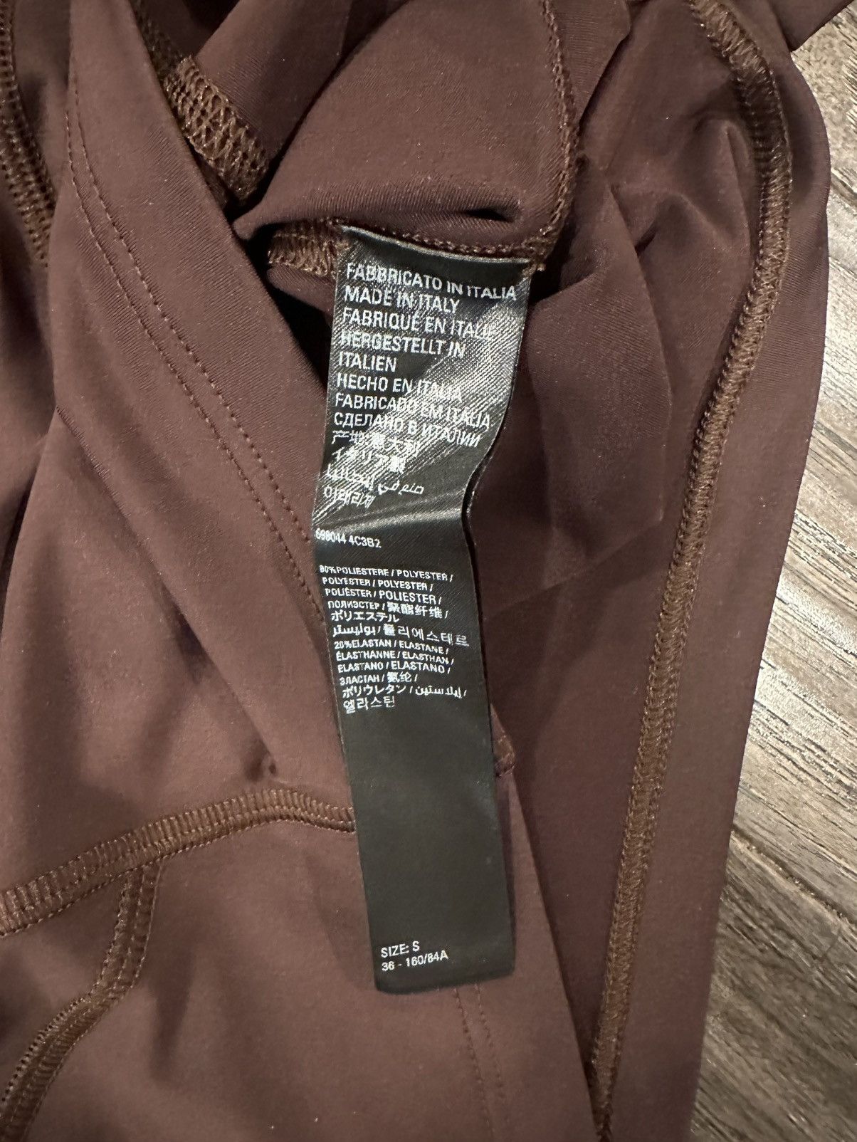 Balenciaga Balenciaga L/S Fitted Top Spandex Activewear Size S / US 4 / IT 40 - 5 Thumbnail