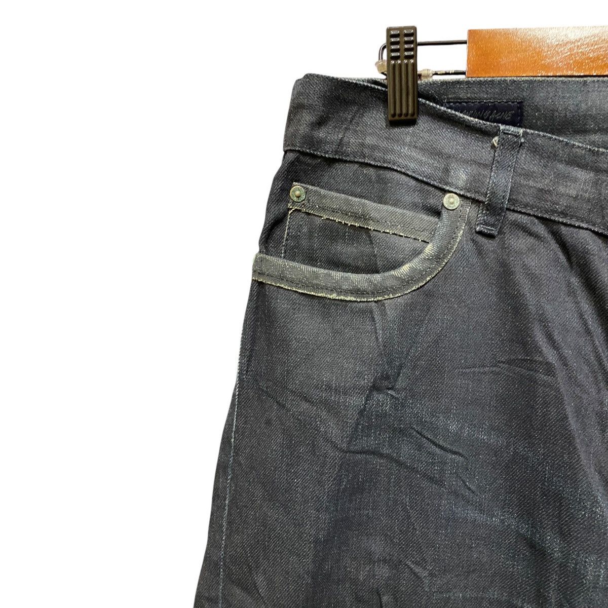 Lanvin Vintage Lanvin X Acne Studio Super Black Denim 12OZ Size US 33 - 9 Thumbnail