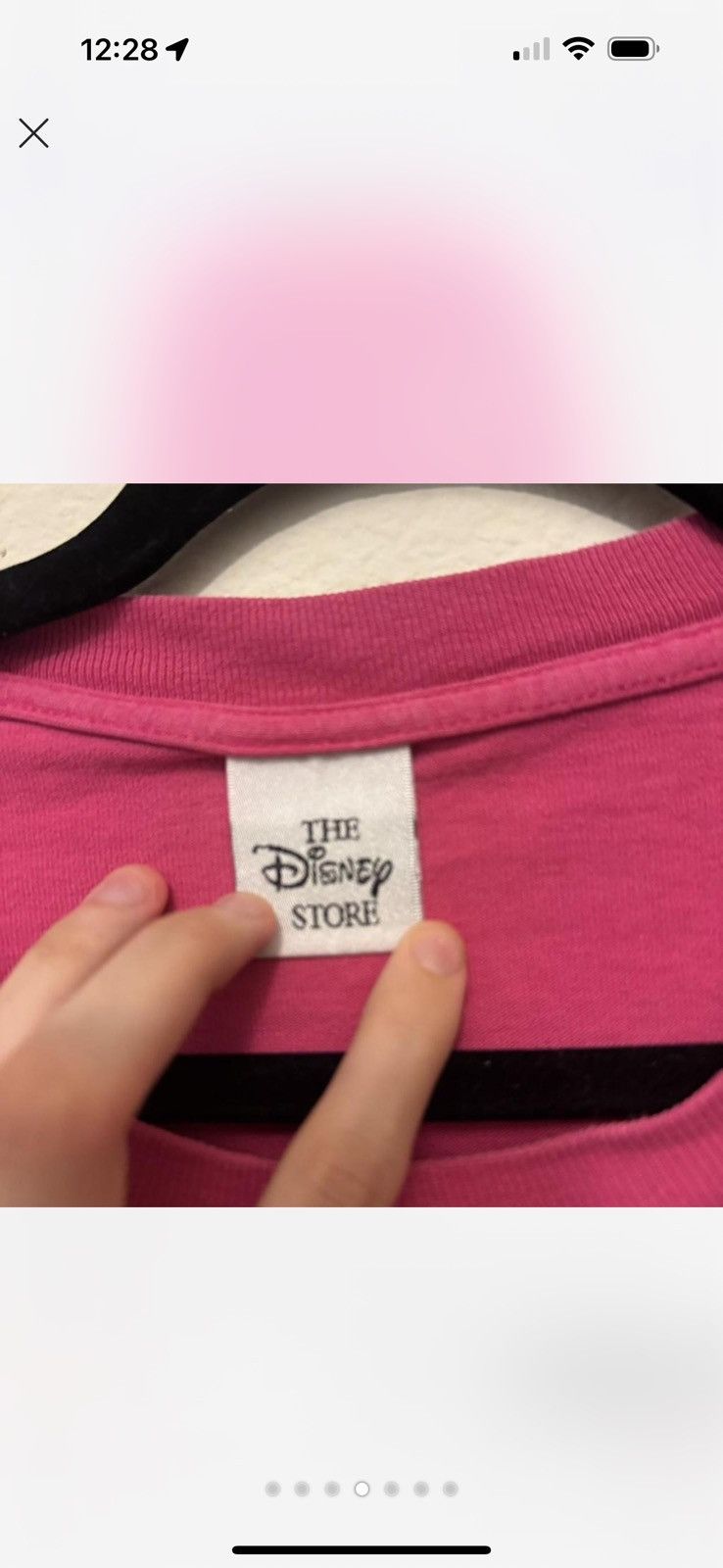Disney Baby pink XL Minnie Mouse 90s rare merch Disney Size XL / US 12-14 / IT 48-50 - 4 Thumbnail