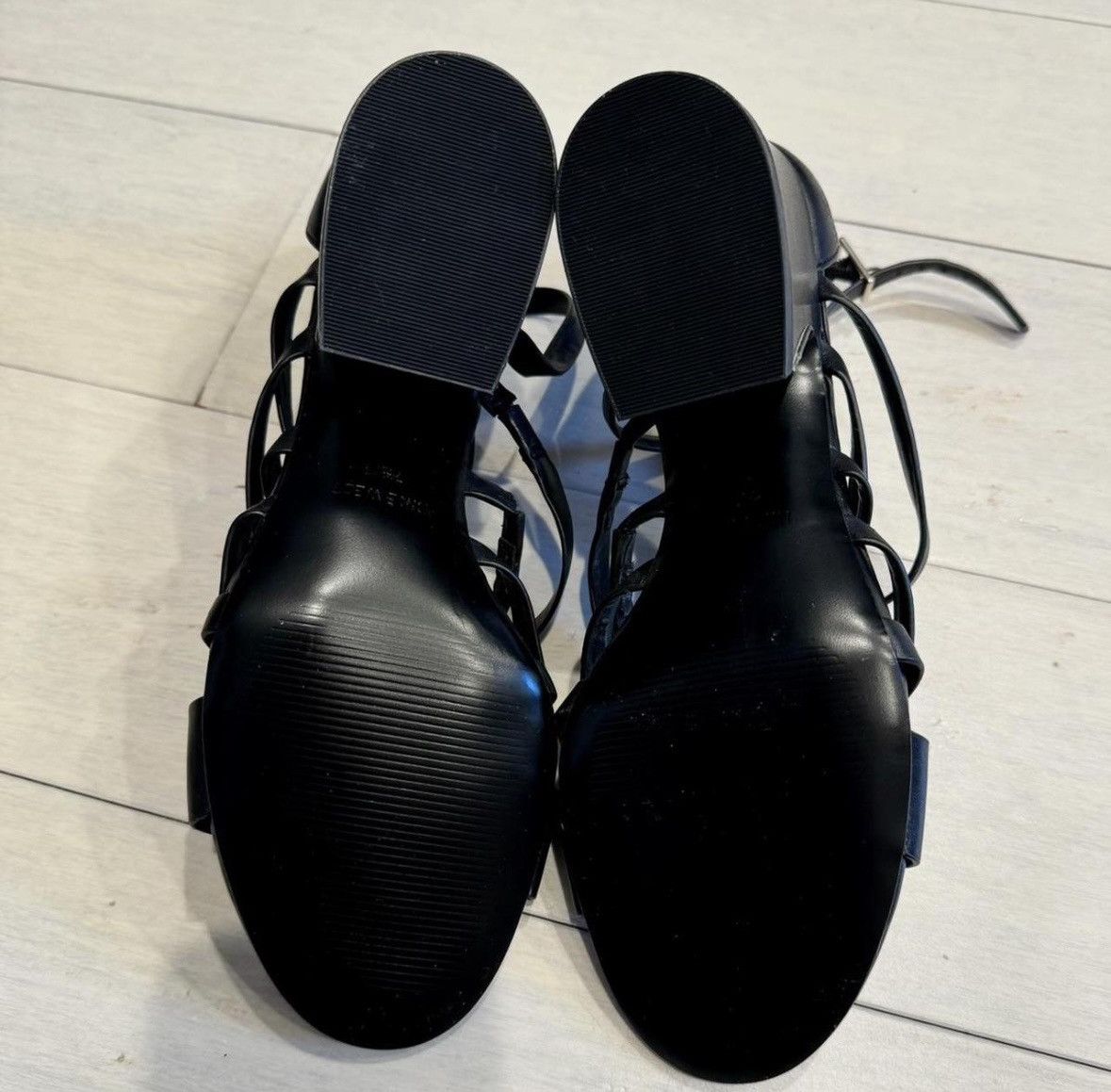 Nine West little heel strap shoes Size US 7.5 / IT 37.5 - 5 Thumbnail