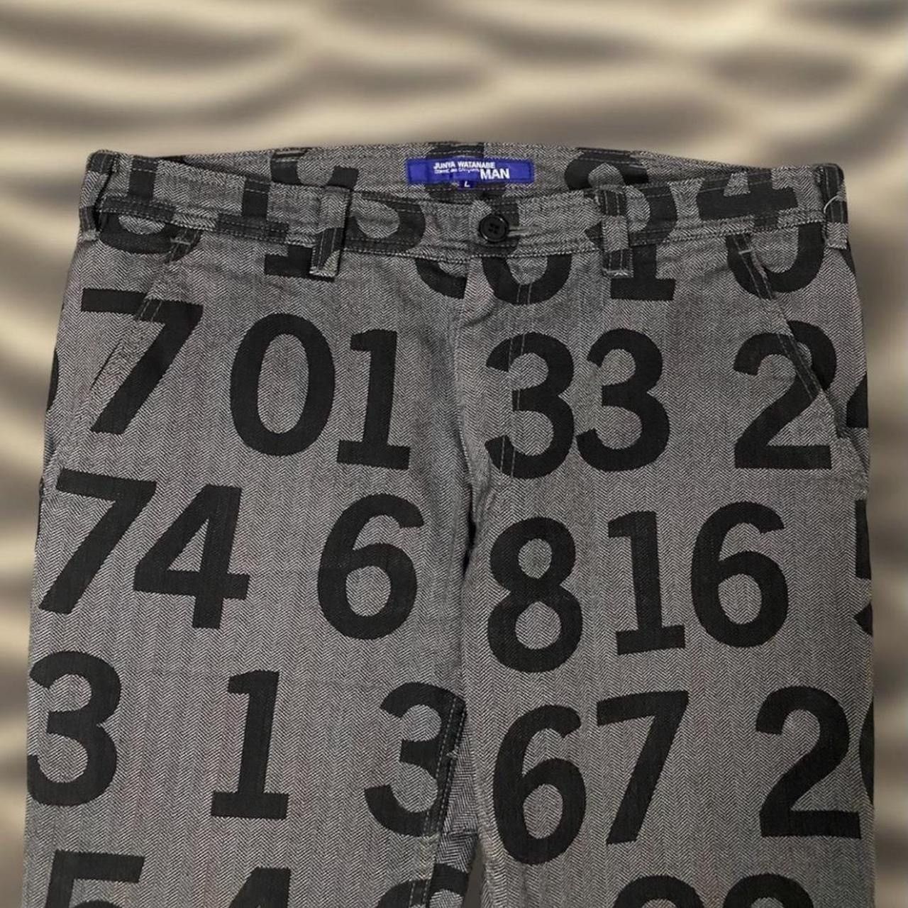 Junya Watanabe Junya Watanabe SS/2003 Numbers Pants Size US 34 / EU 50 - 3 Thumbnail