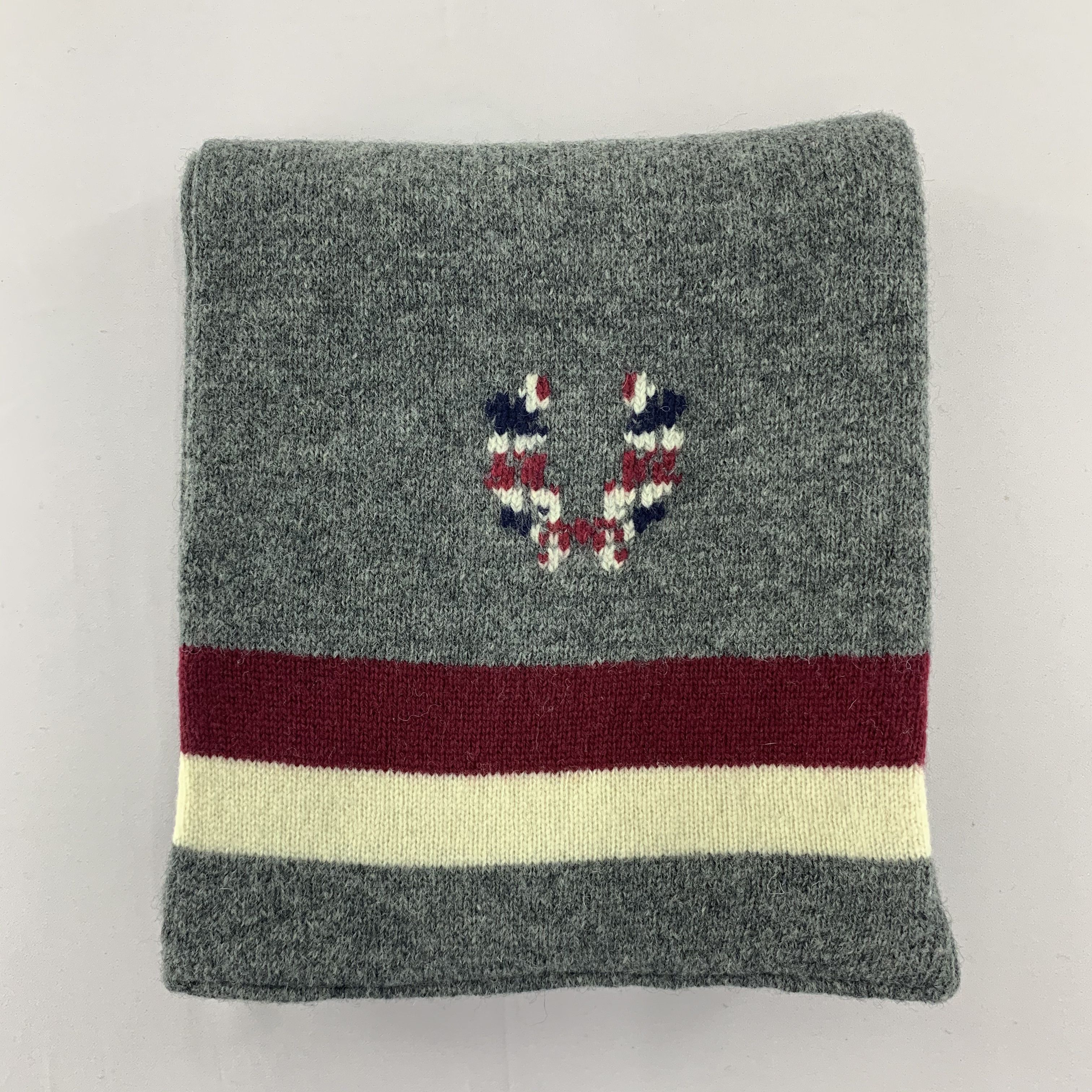 Fred Perry Fred Perry Scarf Wool Muffler Neck Wrap BL5092 Size ONE SIZE - 4 Thumbnail