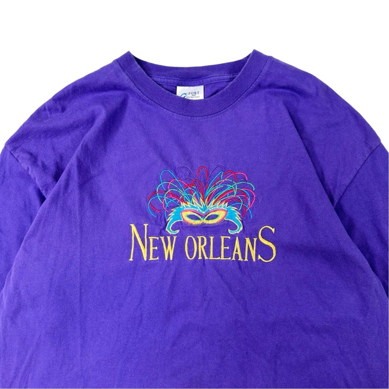 Vintage Vintage 00s New Orleans Embroidered T Shirt Size US XL / EU 56 / 4 - 2 Thumbnail