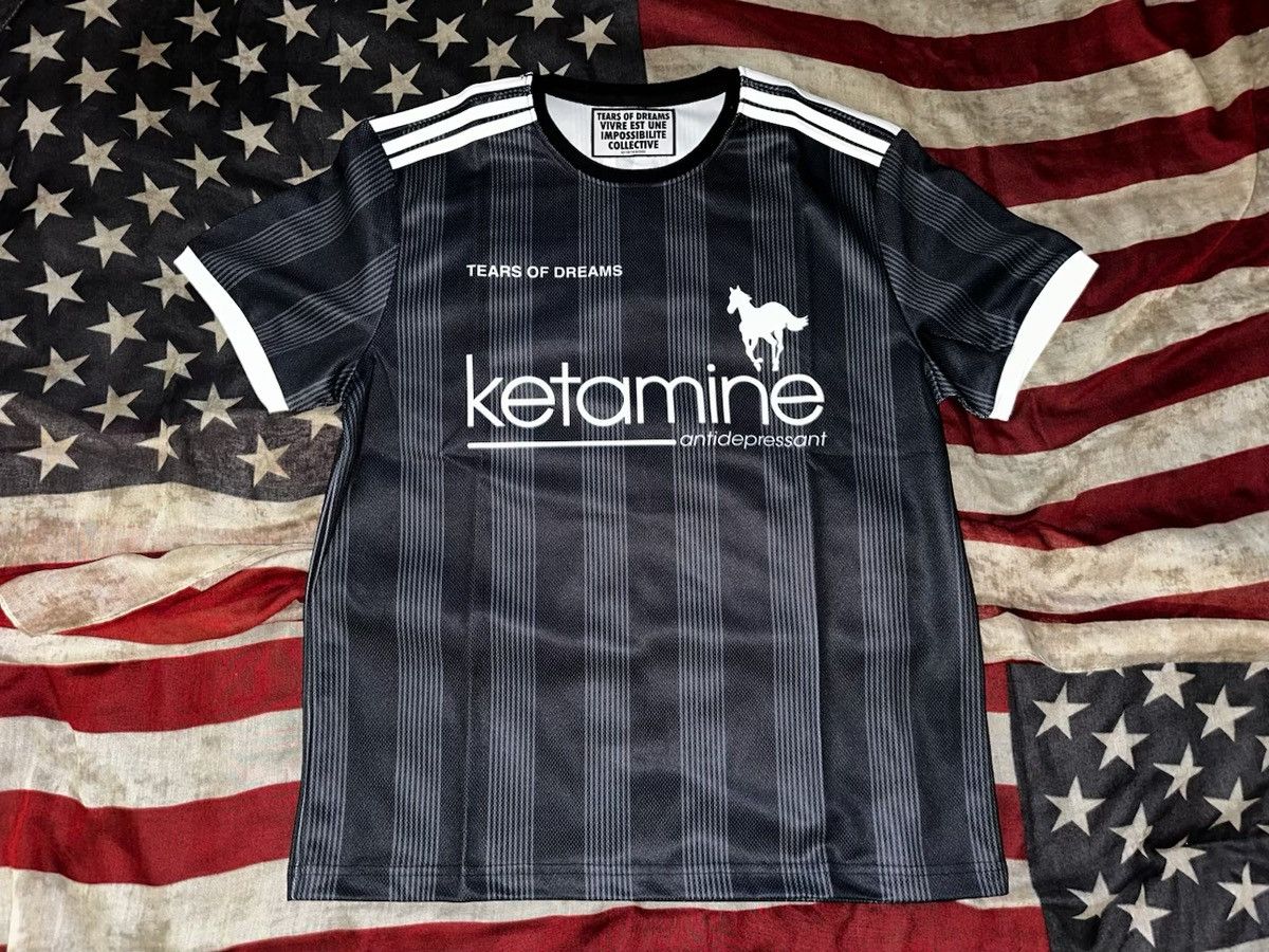 TEARS OF DREAMS Tears Of Dreams Ketamine Soccer Jersey Size US M / EU 48-50 / 2 - 1 Thumbnail