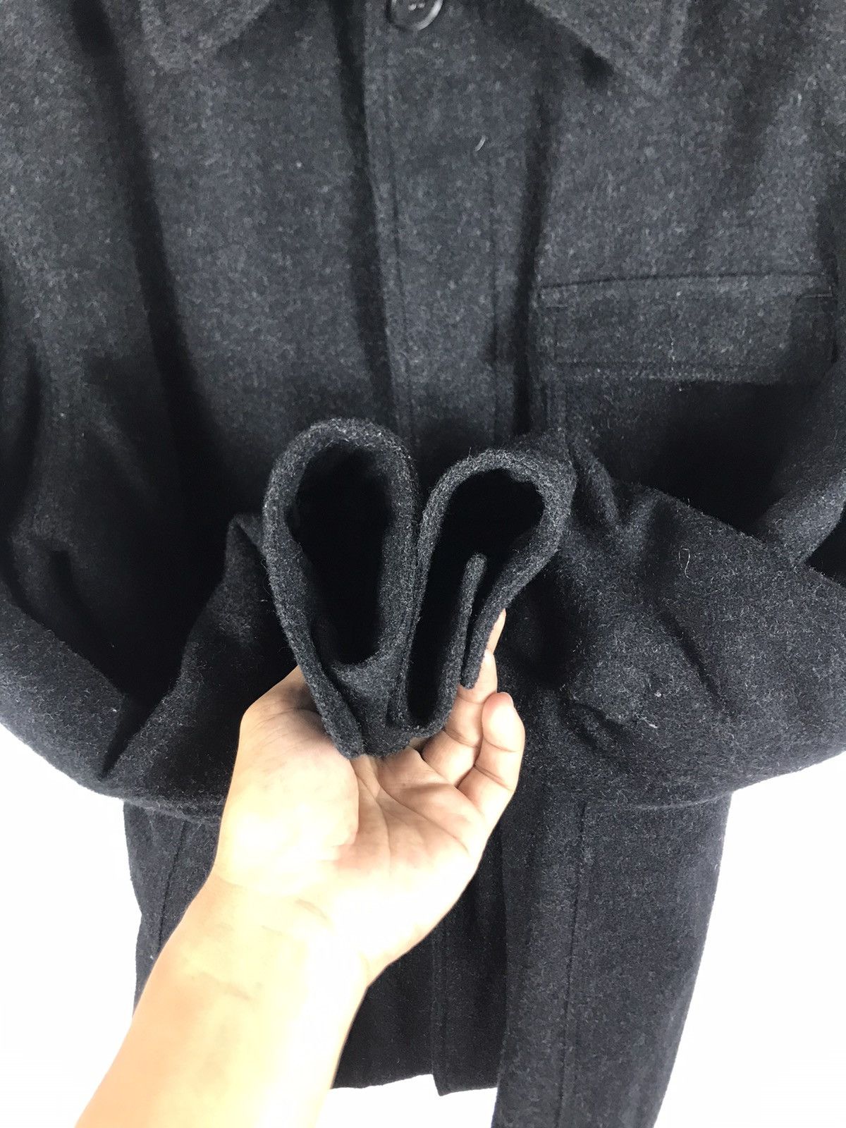 Japanese Brand × Takeo Kikuchi ⚡️Vintage Takeo Kikuchi Wool Button Chore Shirt Jacket Size US M / EU 48-50 / 2 - 7 Thumbnail
