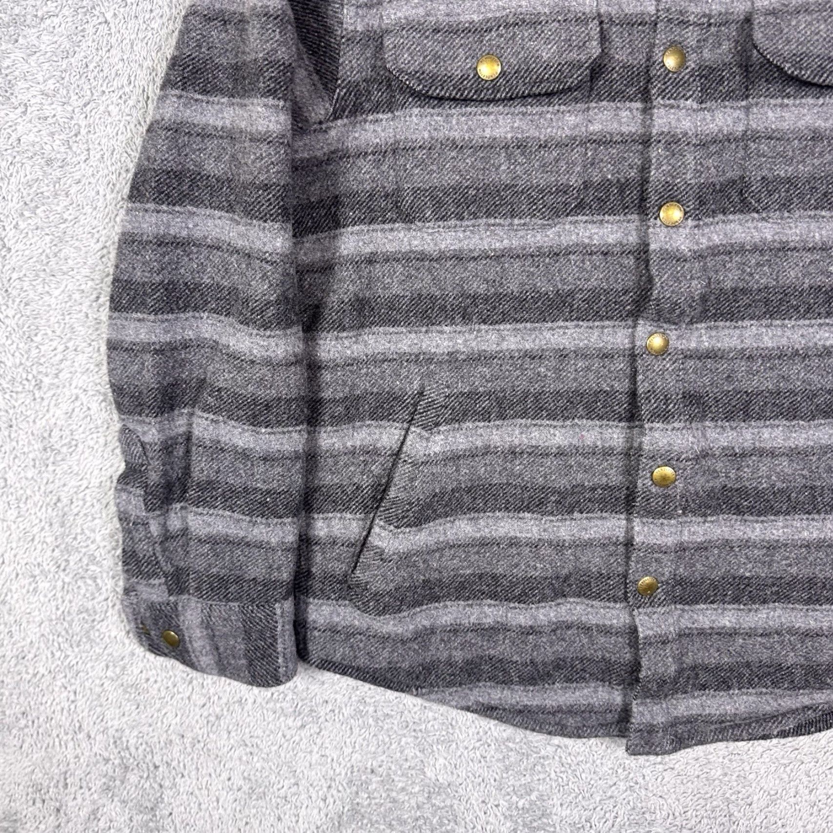 Pendleton Pendleton Jacket Mens M Shirt Shacket Oregon Tweed Virgin Lambswool Barn Chore Wool Flannel Plaid Casual Cowboy Size US M / EU 48-50 / 2 - 3 Thumbnail