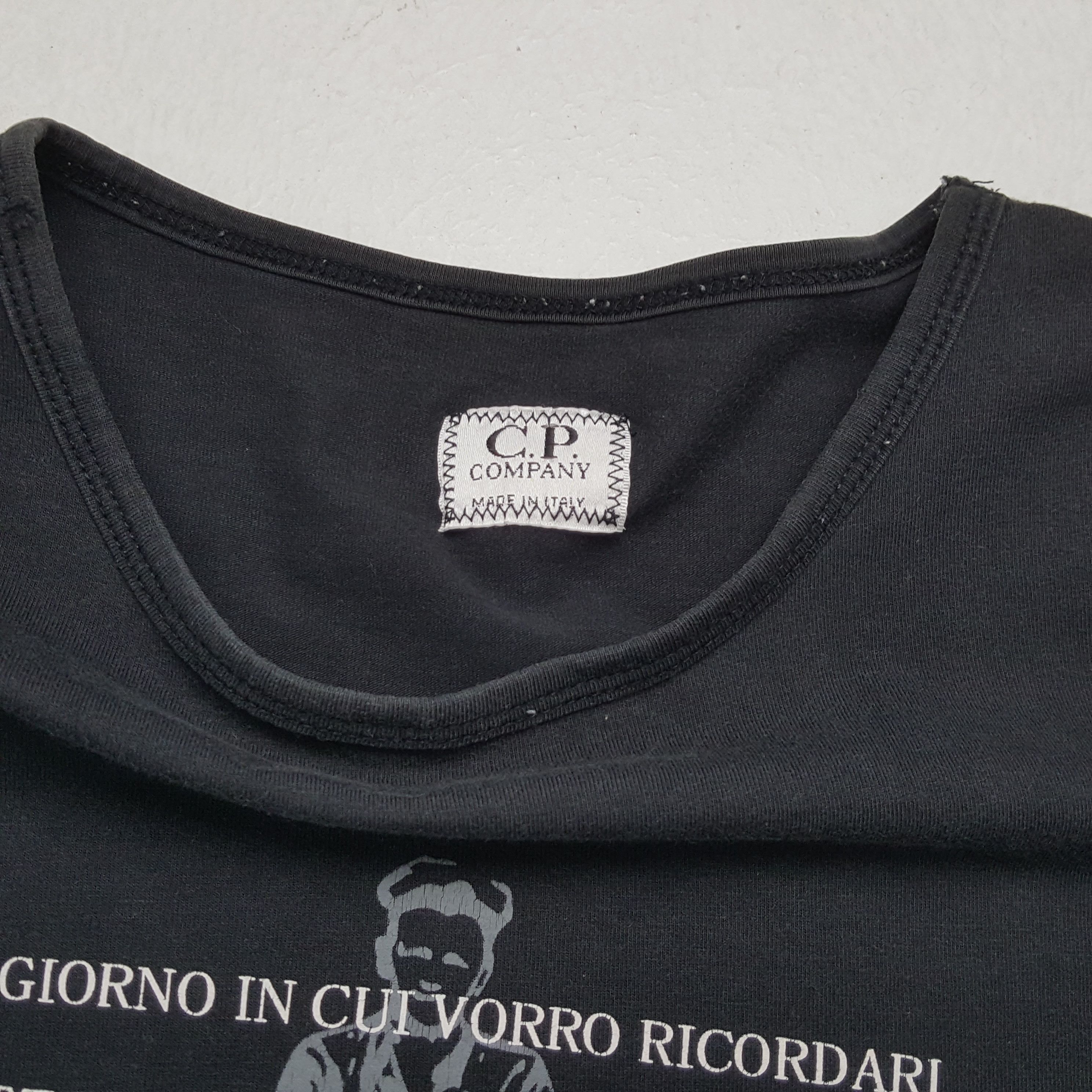 C.P. Company × Vintage C.P COMPANY Tshirt Streetwear Style Size S / US 4 / IT 40 - 9 Thumbnail