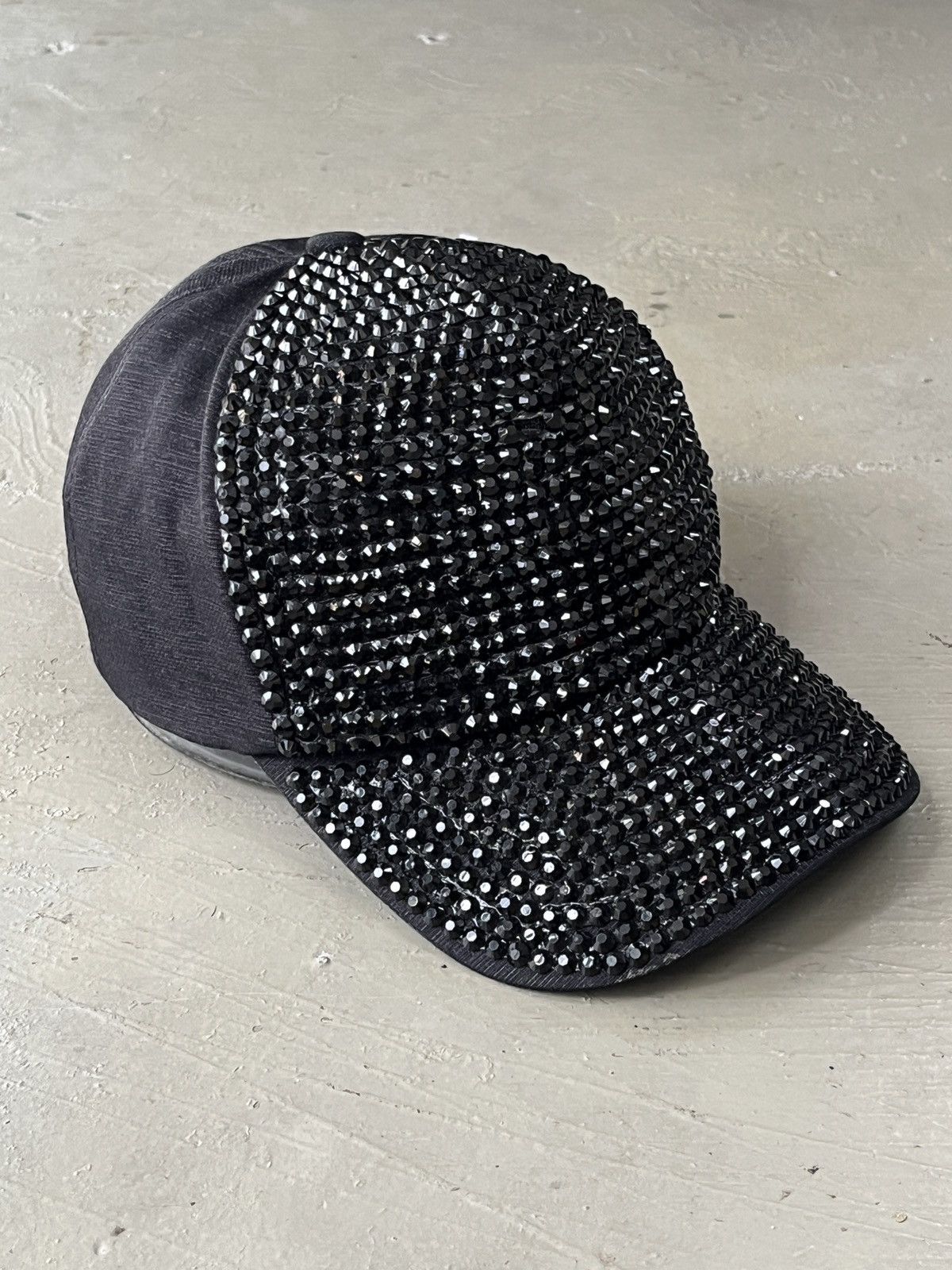 KMRii No ID Studded Swarovski Cap Inspired by Roen Mastermind Size ONE SIZE - 2 Thumbnail