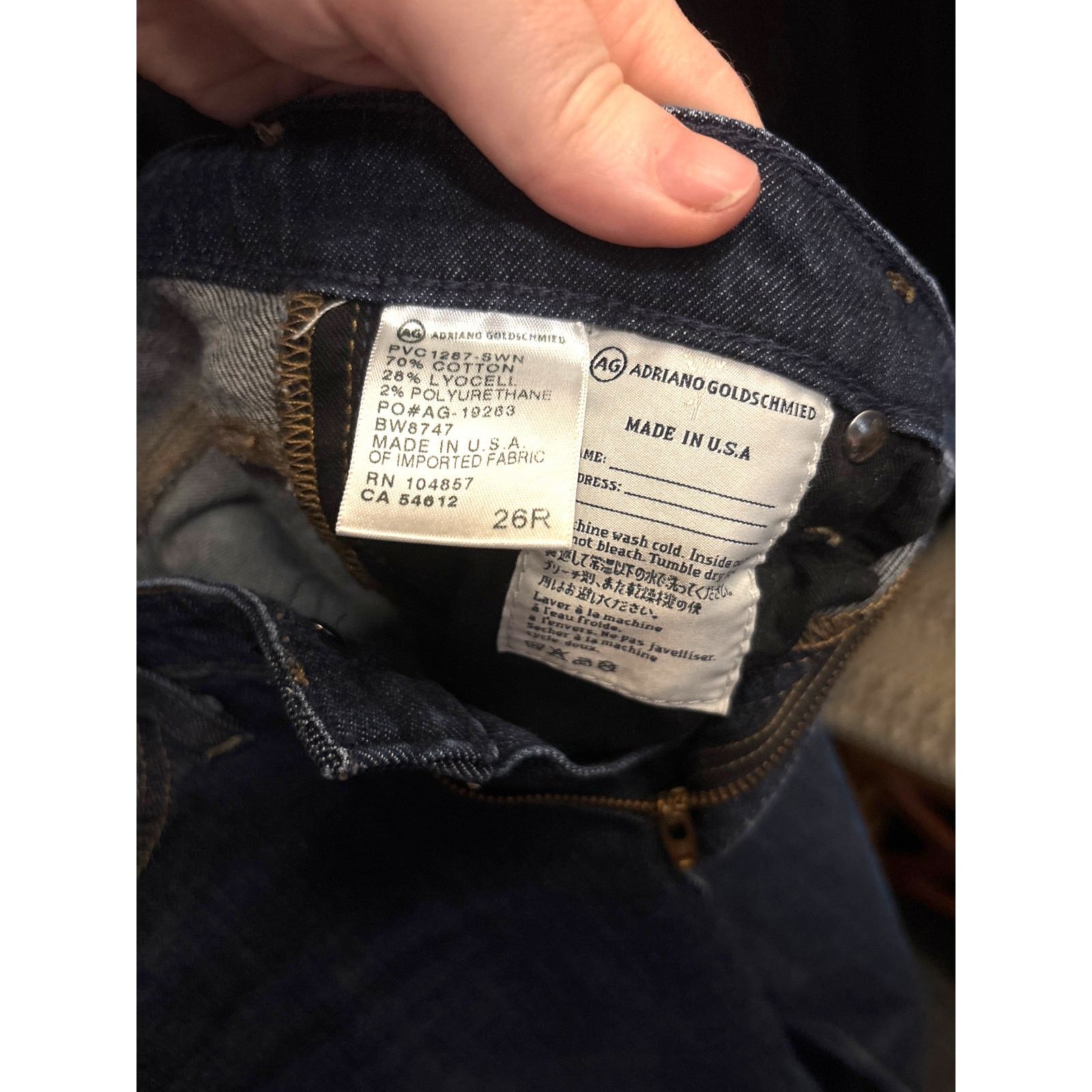 AG Adriano Goldschmied Adriano Goldschmied Bootcut Jeans Size 26" / US 2 / IT 38 - 5 Thumbnail