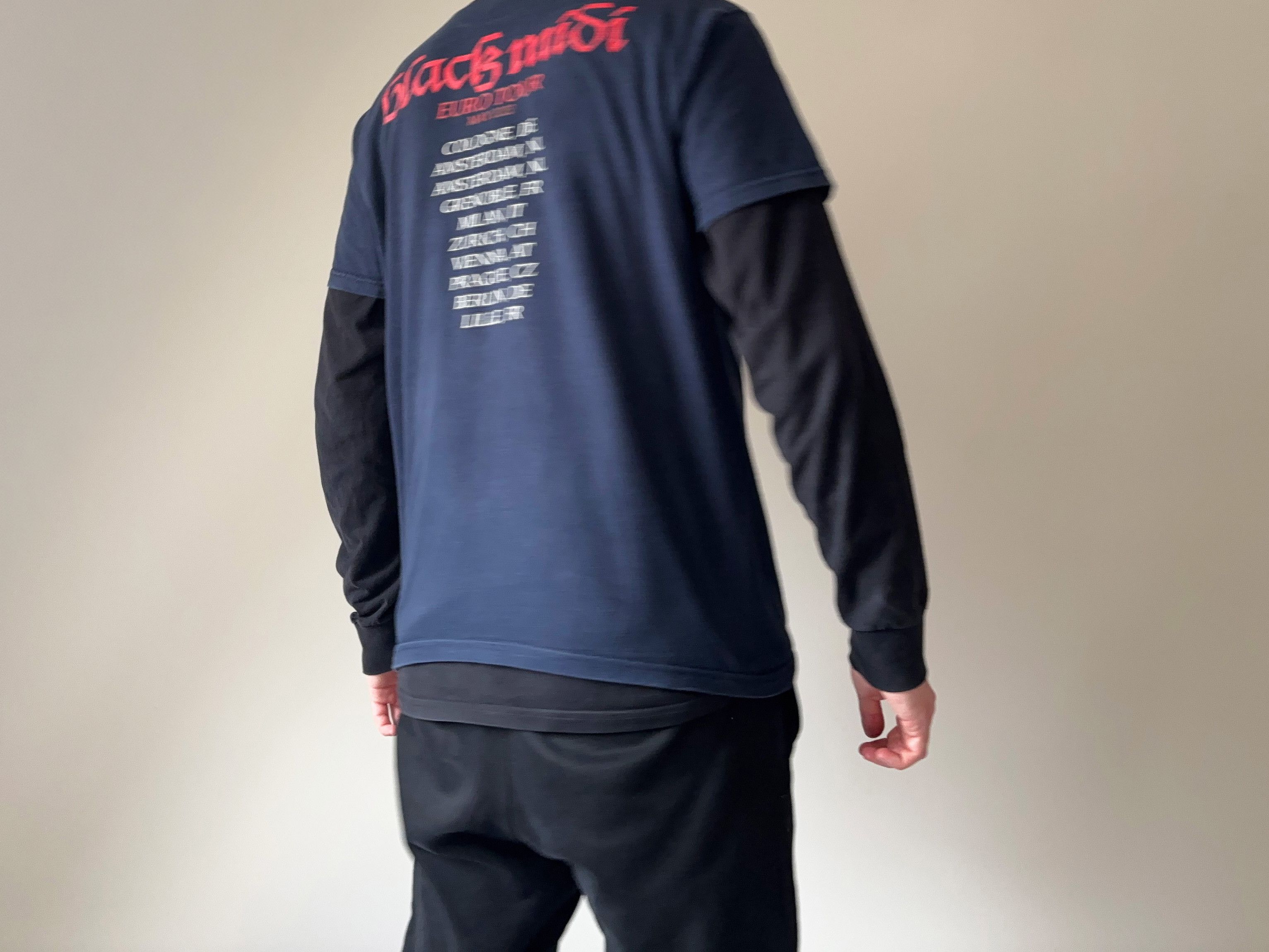 Band Tees black midi "Welcome to Hell" Euro Tour 2022 T-Shirt M Size US M / EU 48-50 / 2 - 4 Thumbnail