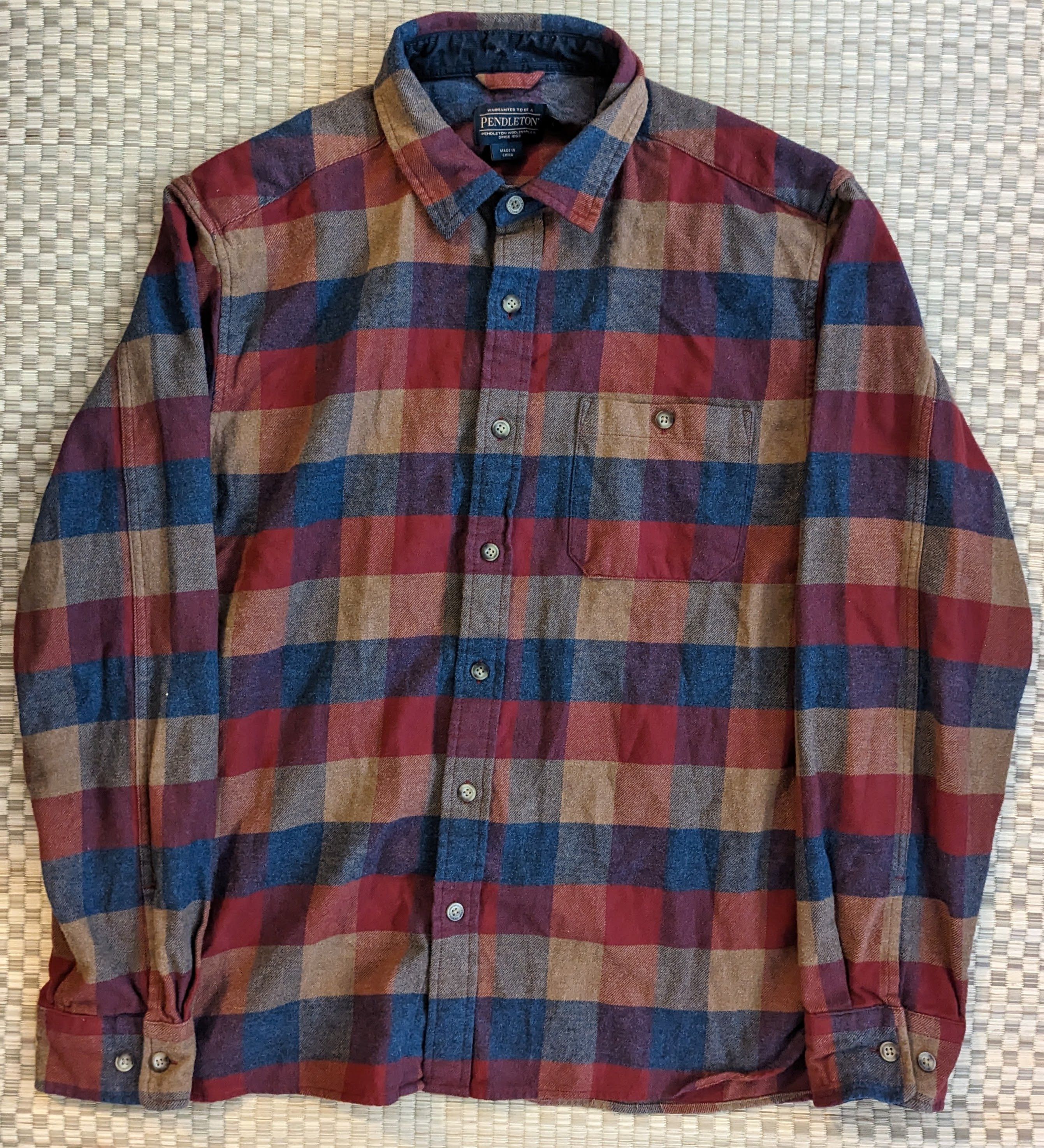 Pendleton Pendleton Fremont Brushed Cotton Flannel Shirt Check Size US L / EU 52-54 / 3 - 1 Thumbnail