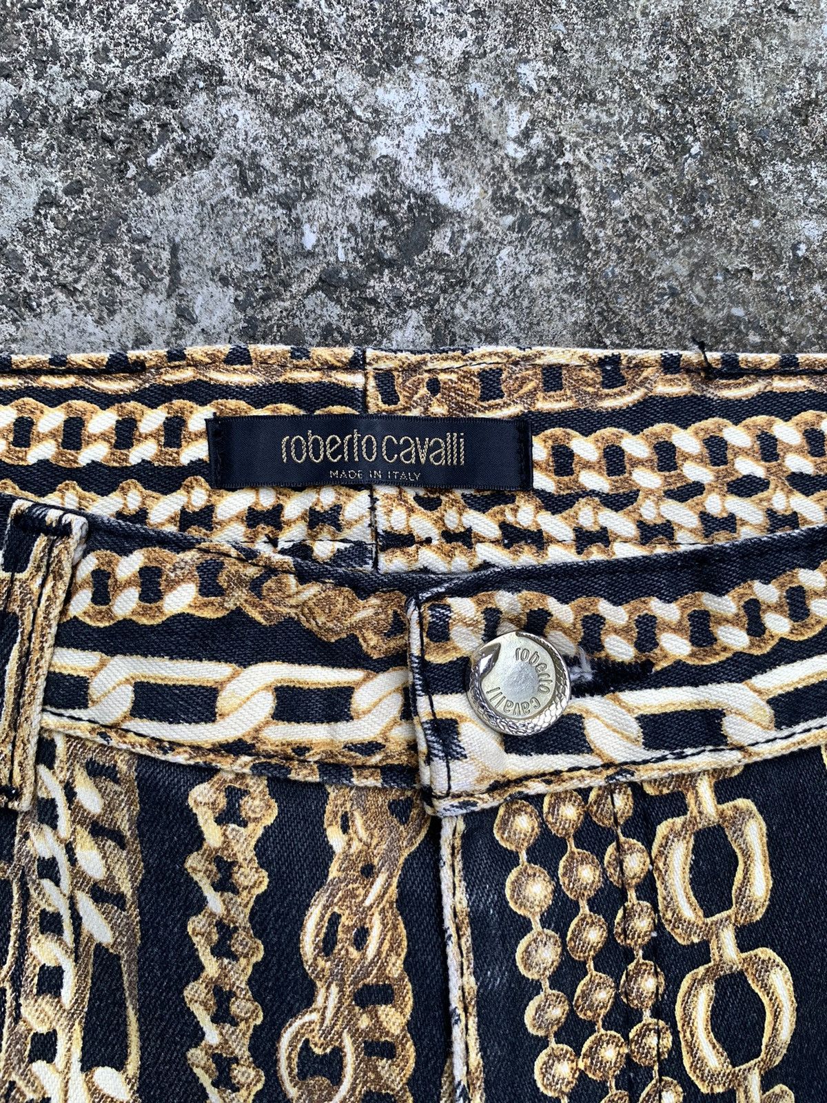 Roberto Cavalli Roberto Cavalli Gold Chain Size US 30 / EU 46 - 3 Thumbnail
