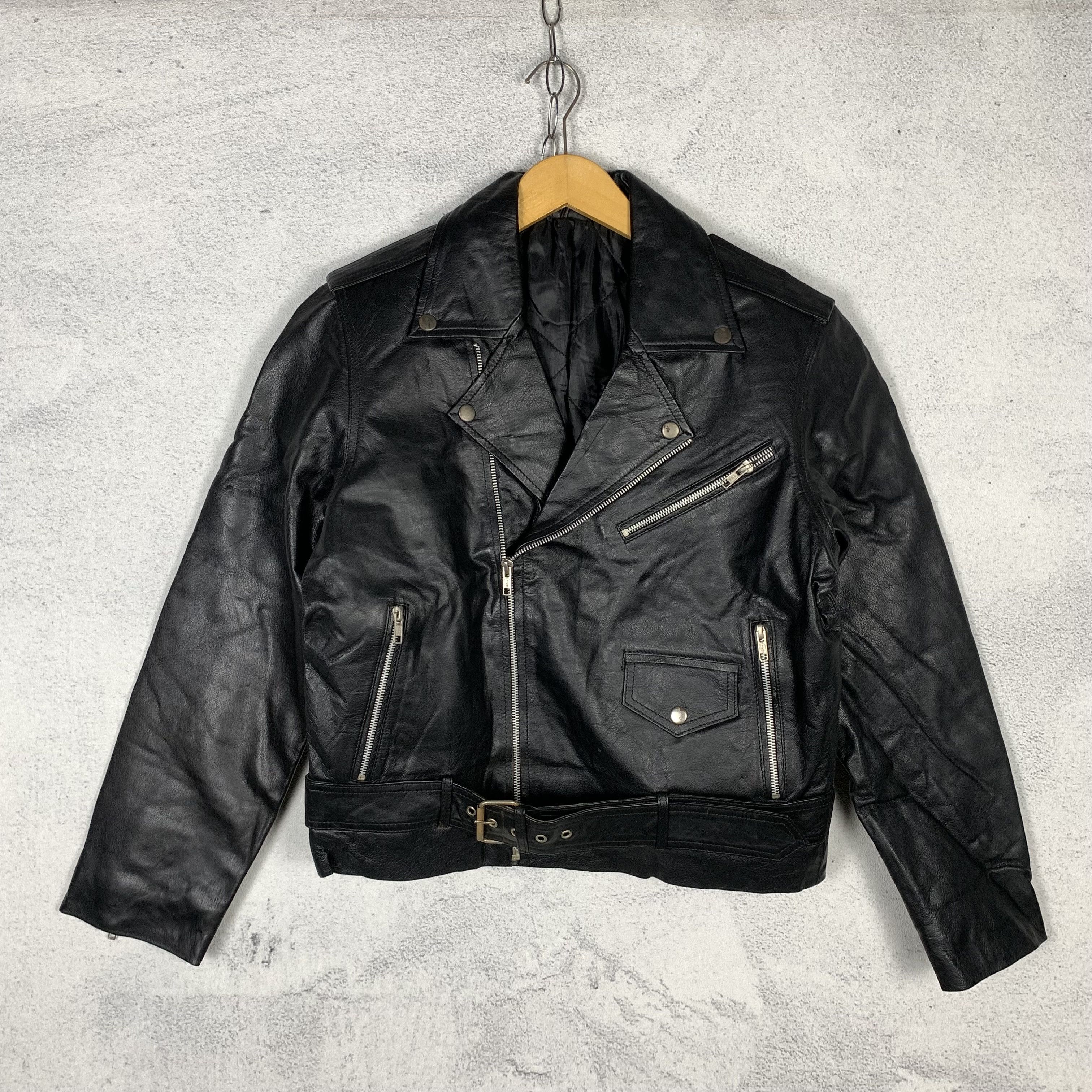 Genuine Leather Vintage Perfecto Leather Jacket Biker Punk Schott Size US S / EU 44-46 / 1 - 1 Thumbnail
