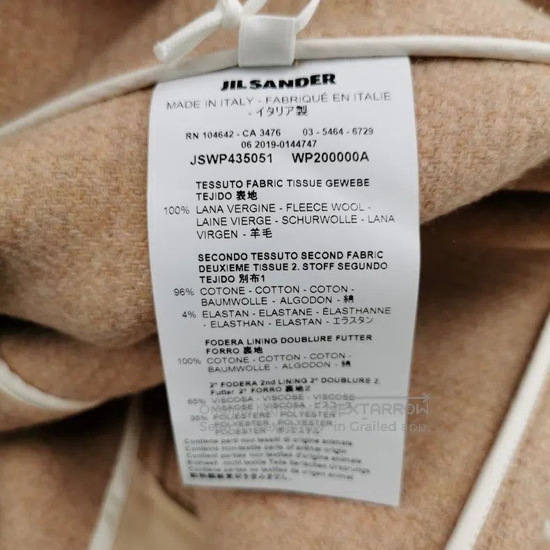 Jil Sander Jil Sander size 34 Wool solid belted coat Size M / US 6-8 / IT 42-44 - 9 Thumbnail
