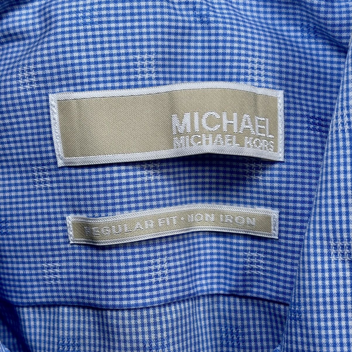 Michael Kors Michael Kors regular fit non-iron men’s size 16 1/2 32/33 Size US L / EU 52-54 / 3 - 2 Thumbnail