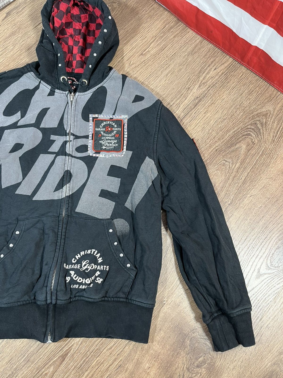 Christian Audigier Christian Audigier Zip Hoodie Size US L / EU 52-54 / 3 - 4 Thumbnail