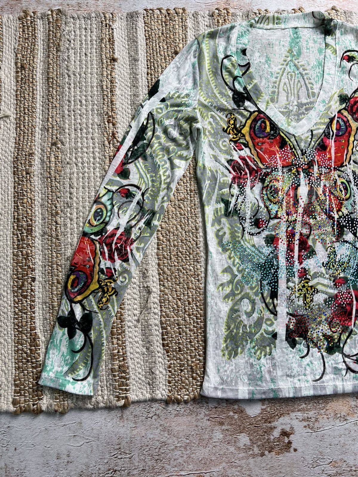 Vintage Vintage printed long sleeve Size US S / EU 44-46 / 1 - 2 Thumbnail