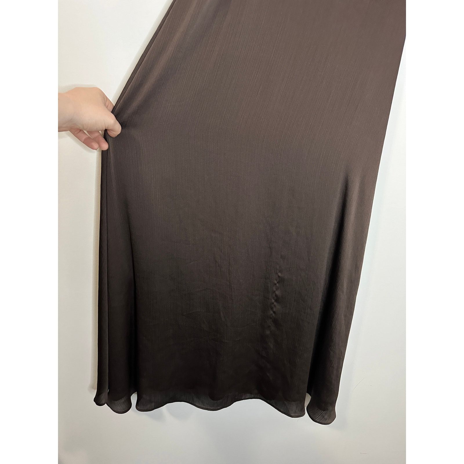 Sachin & Babi Sachin & Babi Size 2 Kayla Chocolate Brown Sleeveless Gown Size XS / US 0-2 / IT 36-38 - 6 Thumbnail