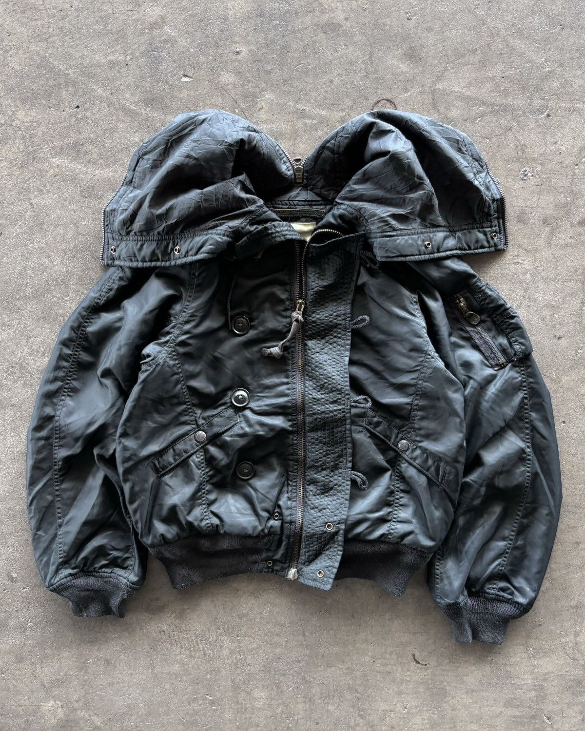 If Six Was Nine × Japanese Brand × Le Grande Bleu (L.G.B.) G.O.A Apocalypse Cyber Bombers Jacket Size US L / EU 52-54 / 3 - 4 Thumbnail