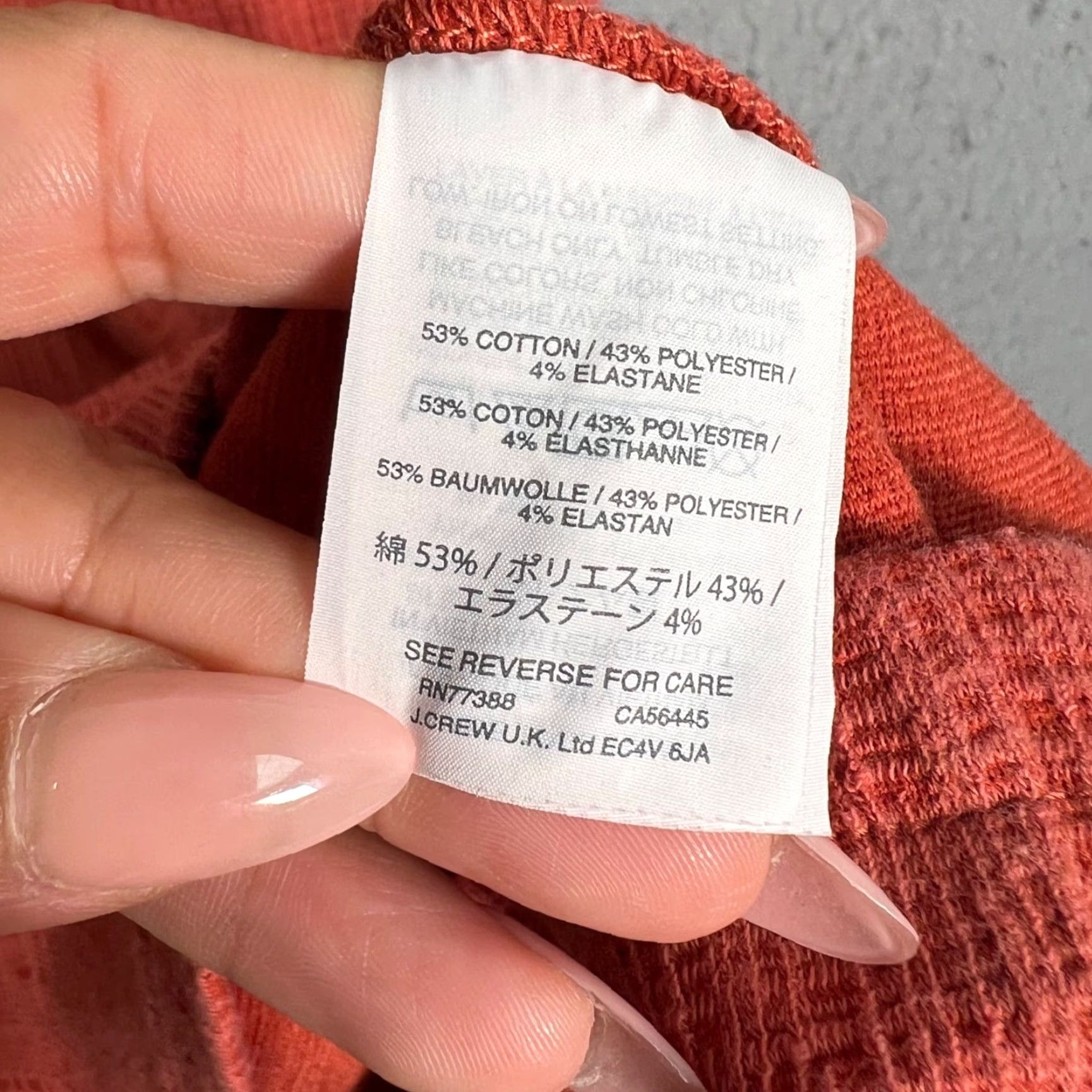Madewell VINTAGE Madewell Off-Shoulder Button-Down Dress Orange Womens XS Dress Size XS / US 0-2 / IT 36-38 - 4 Thumbnail