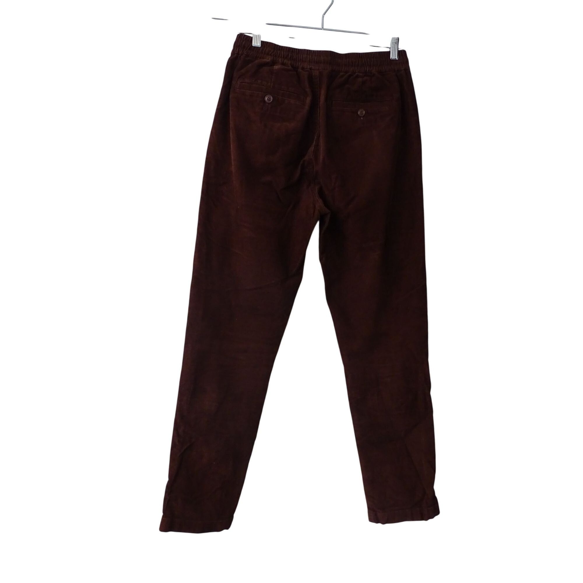 J.Crew J Crew Corduroy Drawstring Dock Pants Jogger Burgundy Small Size US 28 / EU 44 - 4 Thumbnail