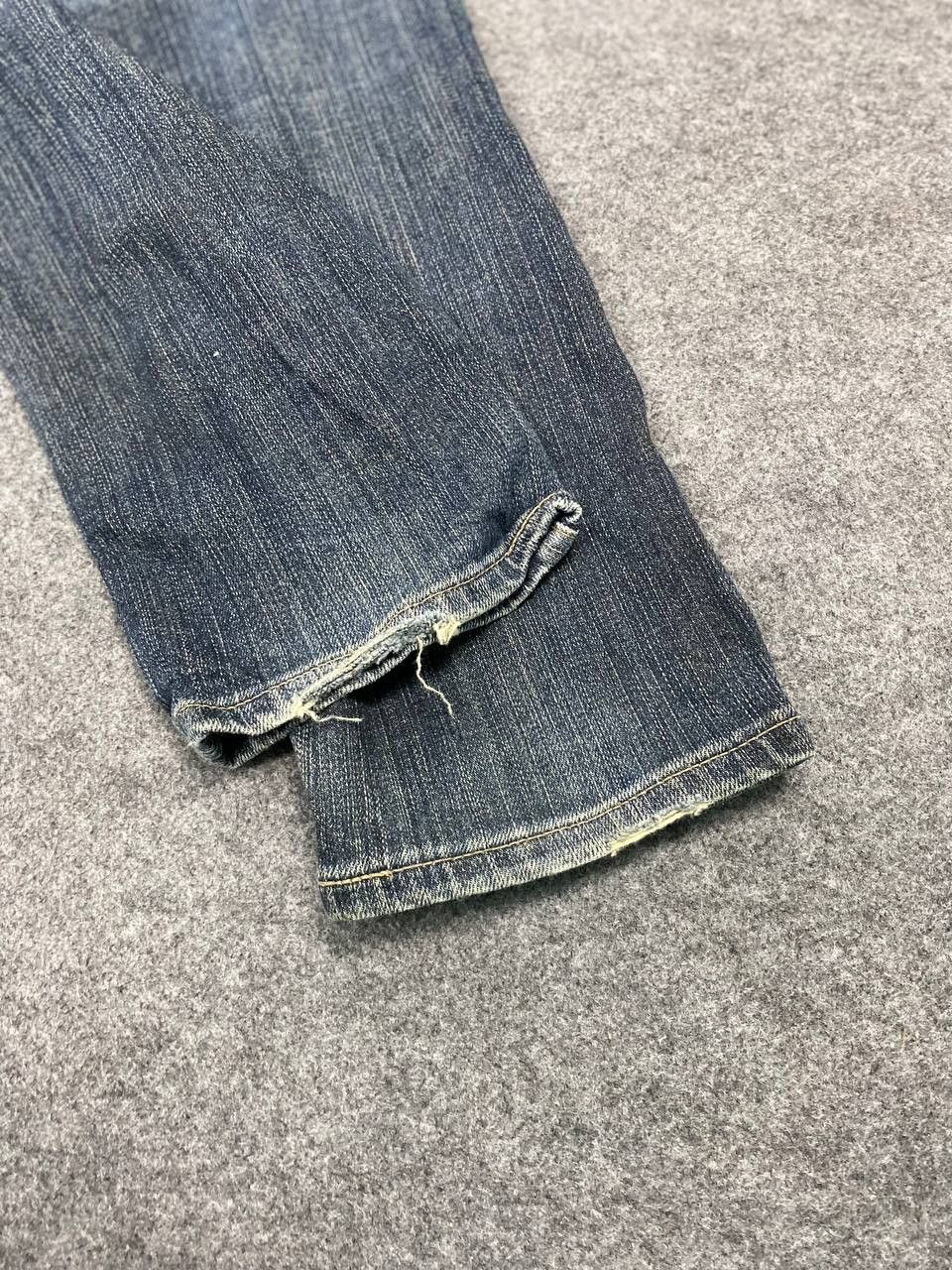 Edwin vintage miss edwin japan distressed denim Size 28" / US 6 / IT 42 - 6 Thumbnail