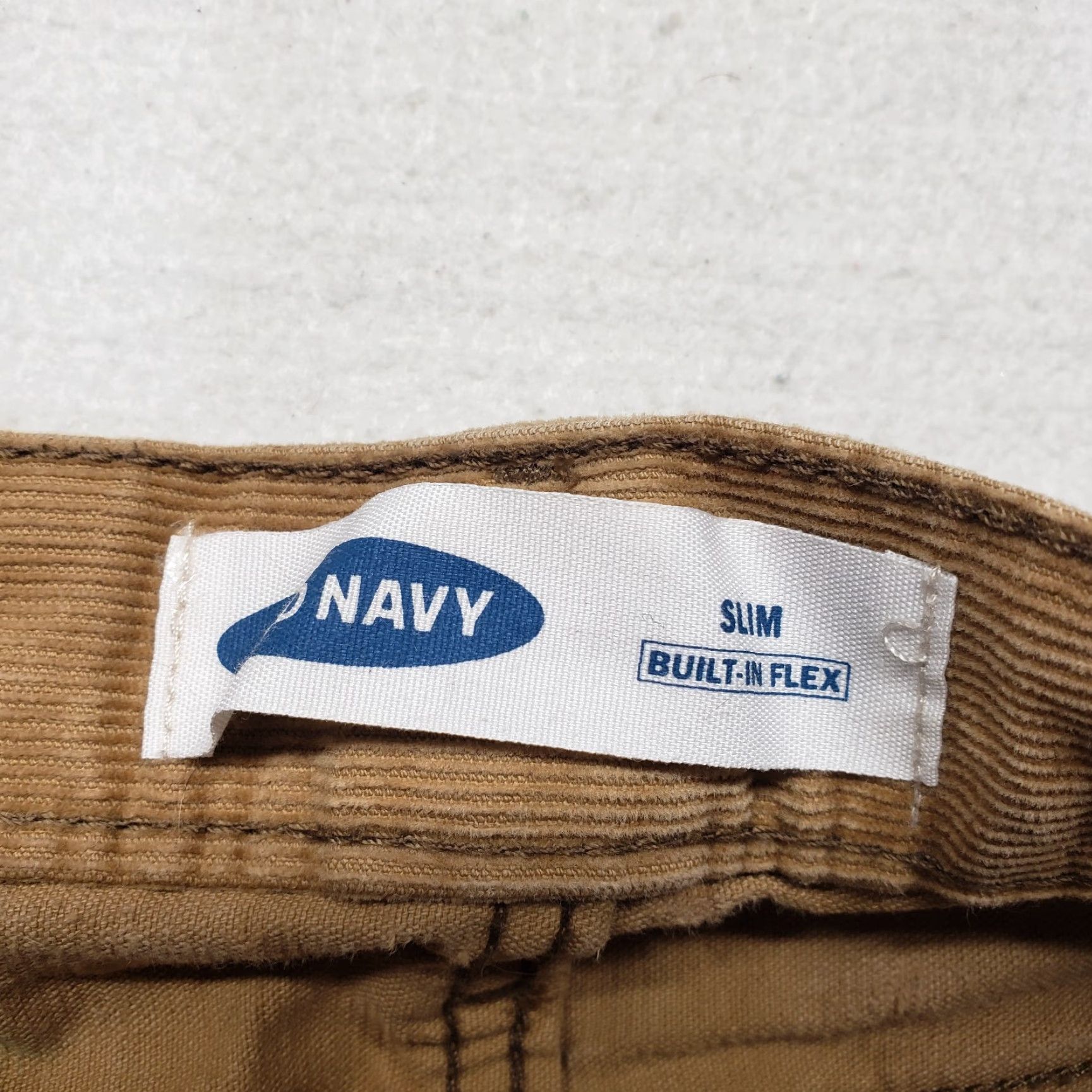 Old Navy OLD NAVY Slim Corduroy Pants Adult Men Tan Carmel Tone 30 X 32 Size US 30 / EU 46 - 4 Thumbnail
