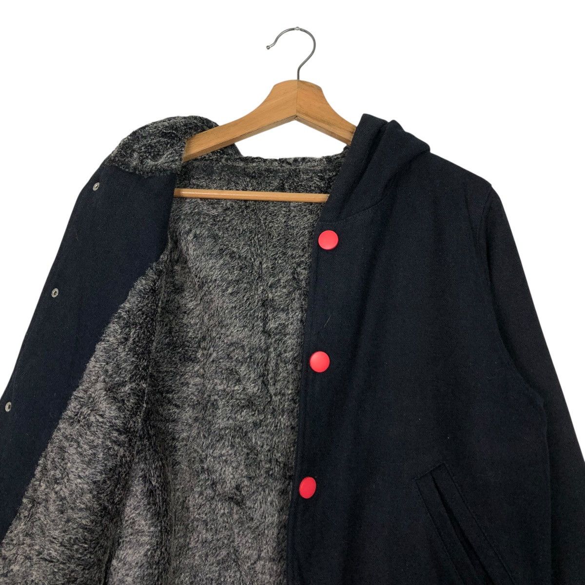 Vintage 🔥WOOL BOMBER JACKET JUMPER BLANKET OCTOPUSARMY Size US M / EU 48-50 / 2 - 15 Thumbnail