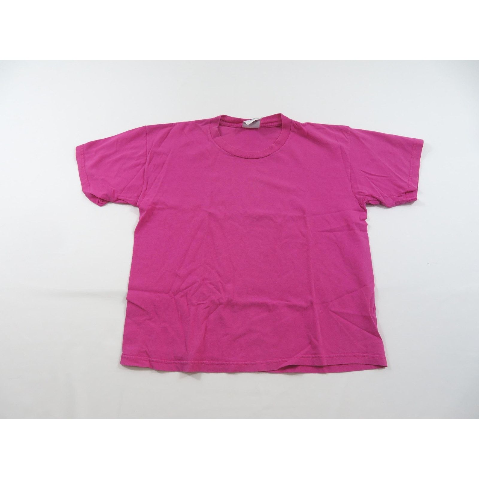 Lee Lee T-shirt, Blank Plain, Cropped Top Pink Sz M 1990s Size US M / EU 48-50 / 2 - 1 Thumbnail