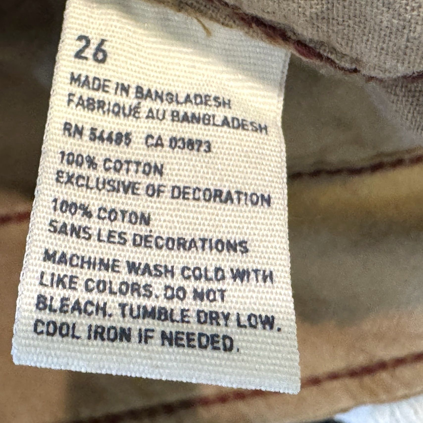 American Eagle Outfitters American Eagle Cargo Shorts Mens 26 Dark Khaki Brown 100% Cotton Classic Size US 26 / EU 42 - 7 Thumbnail