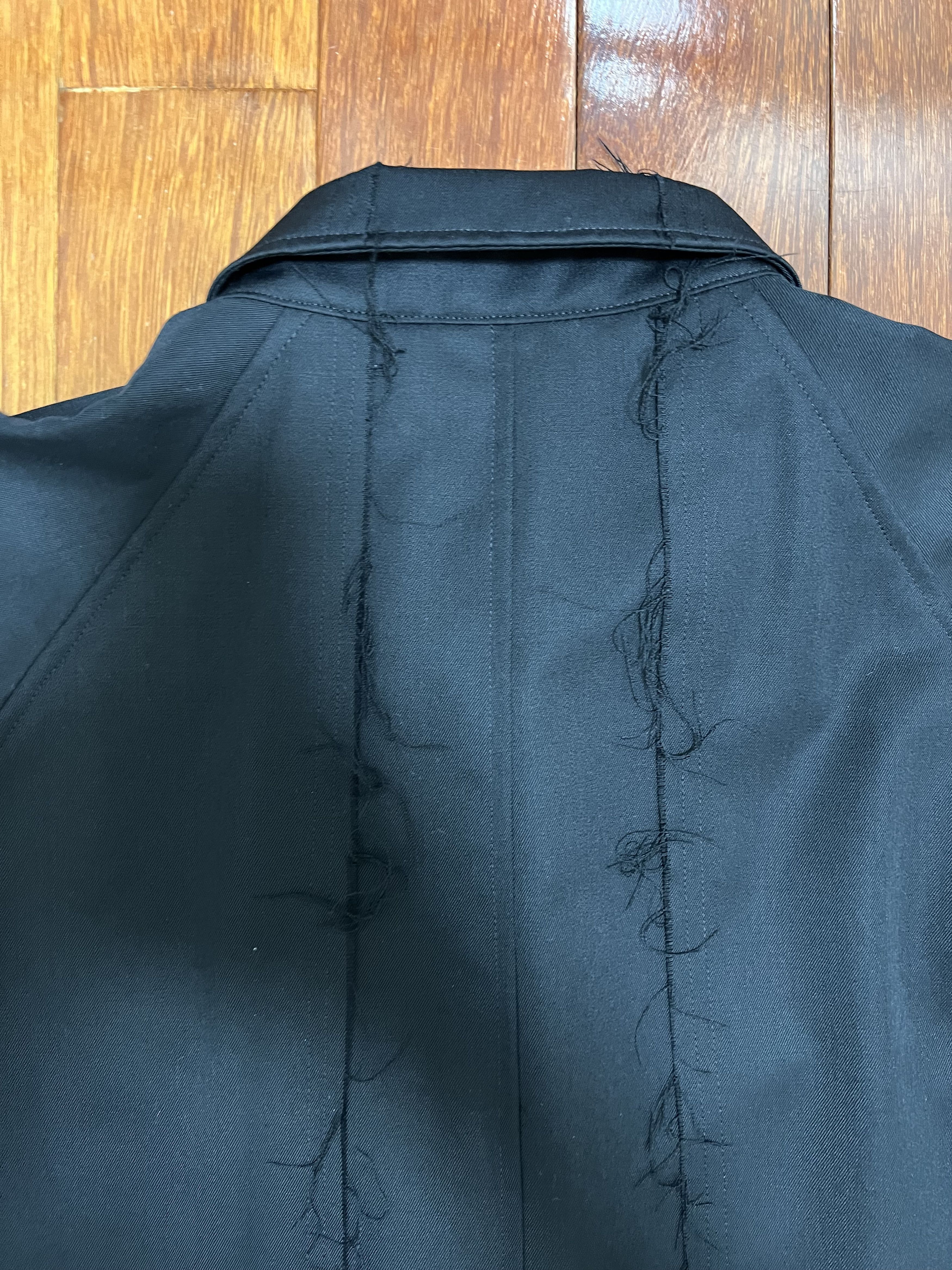Vuja De 💚 Vuja De THE “LIEN” VIRGIN WOOL COAT IN MATTE BLACK Size US S / EU 44-46 / 1 - 16 Thumbnail