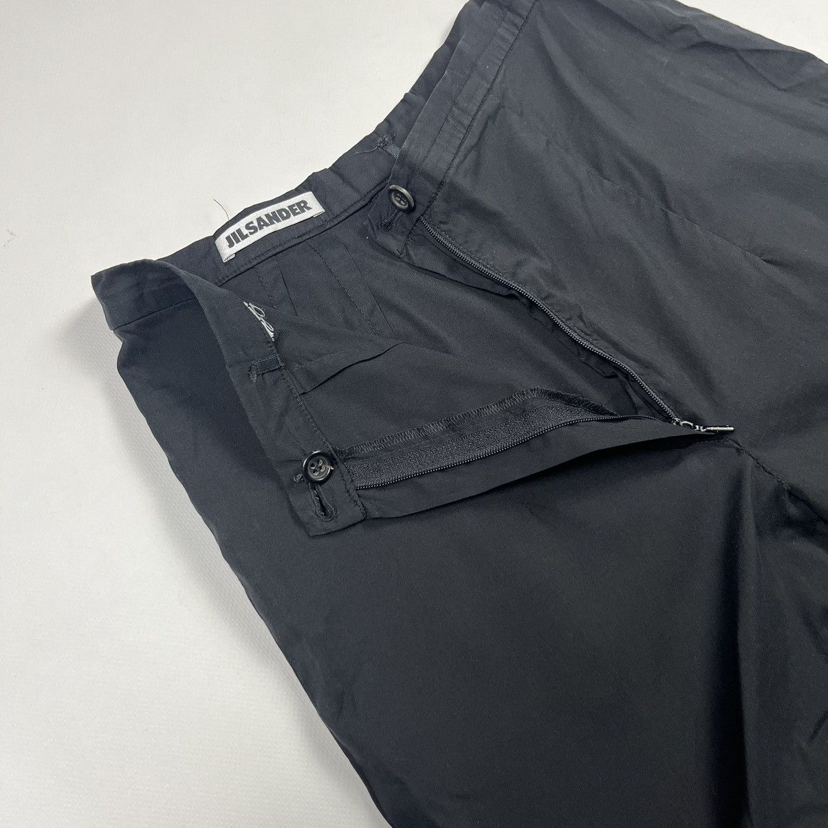 Jil Sander × Vintage Jil Sander Vintage Luxury Classic Chino Pants Black Size 26" / US 2 / IT 38 - 4 Thumbnail
