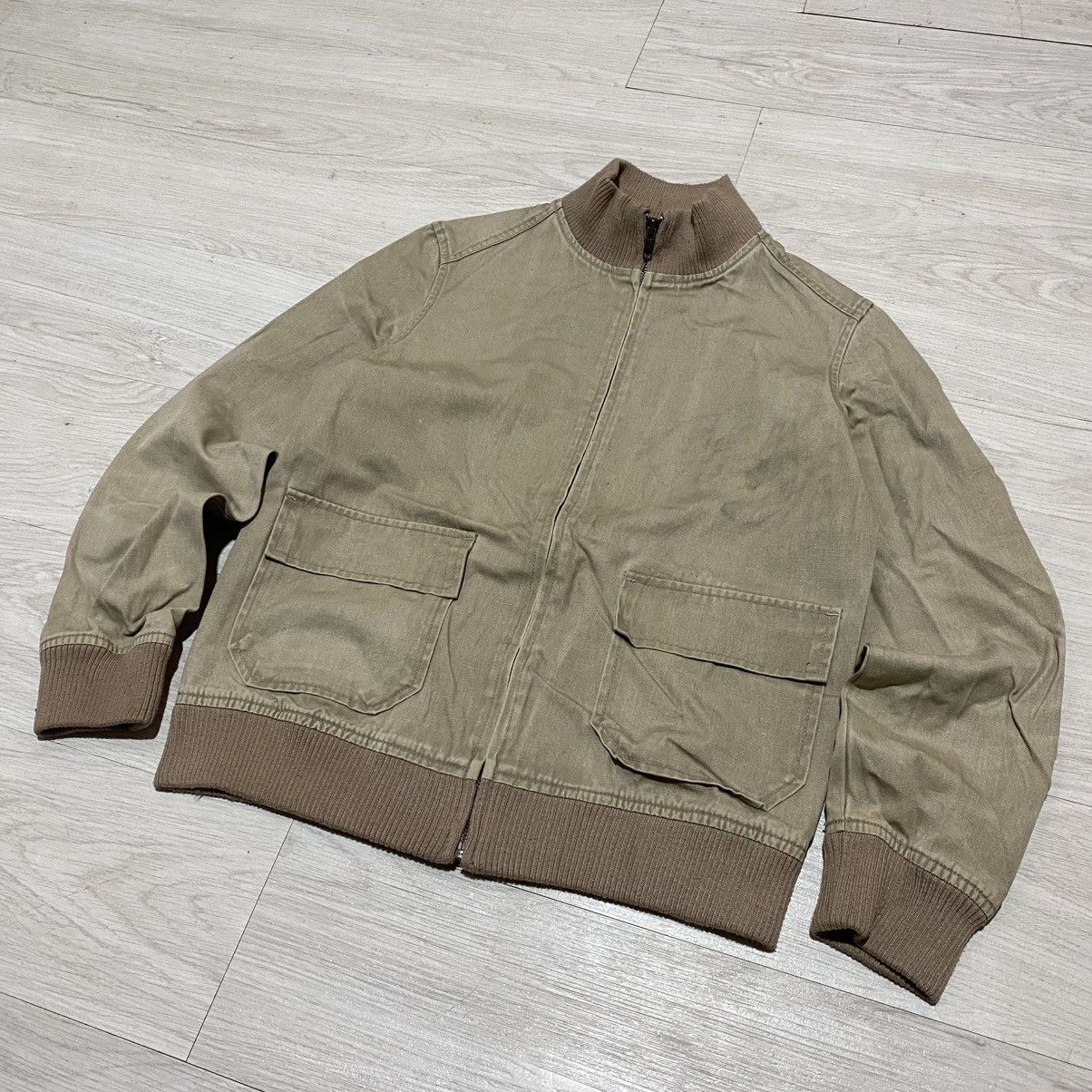 Pointer Pointer cargo tanker canvas jacket | Grailed