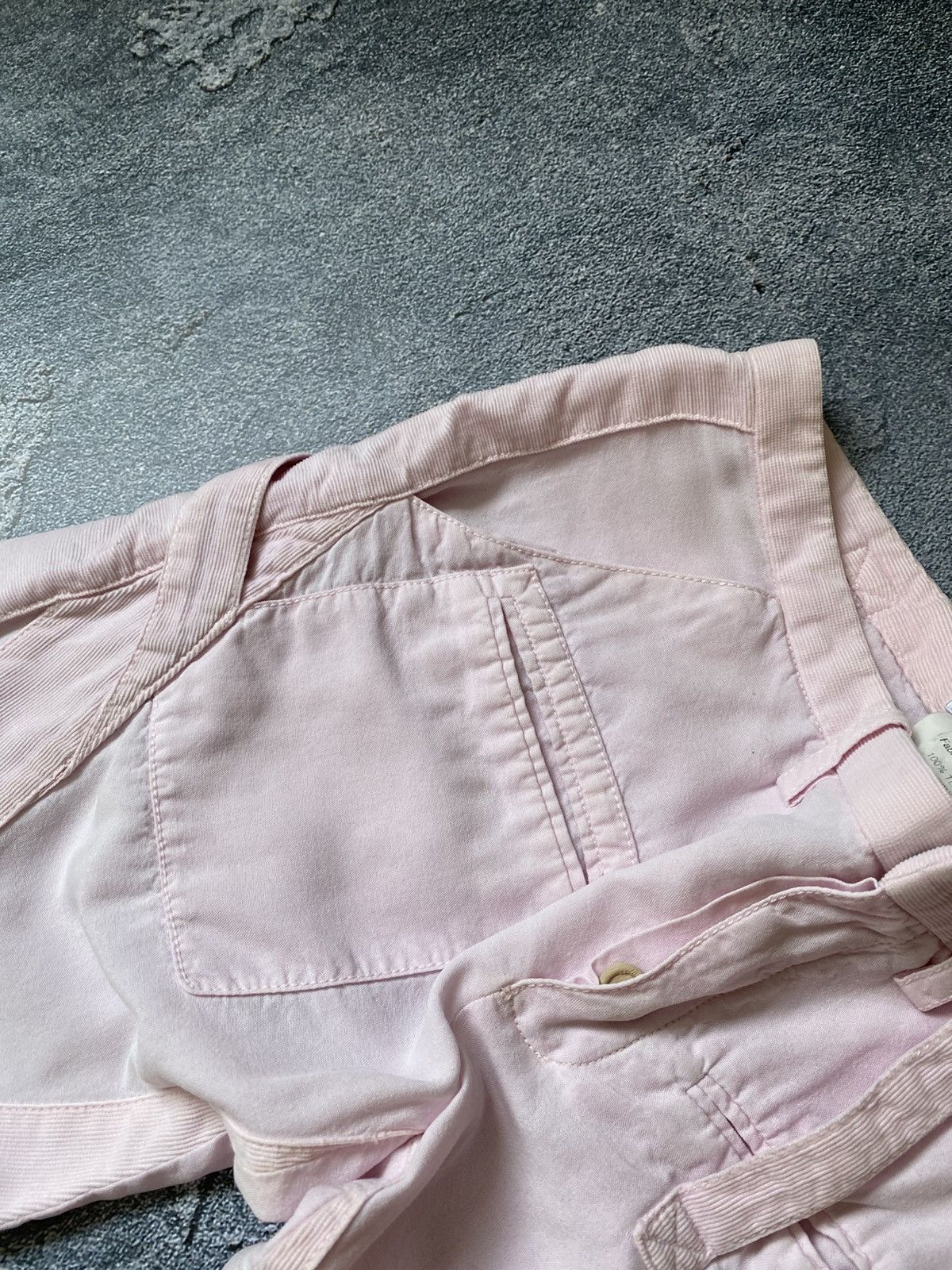 Balenciaga × Designer Balenciaga Le Dix Spring 2002 Tan Slim Cargo Pants Size 26" / US 2 / IT 38 - 8 Thumbnail