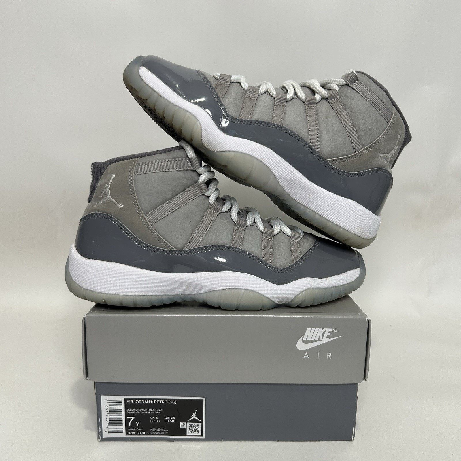 Nike Air Jordan 11 Retro High GS “Cool Grey White” 2021