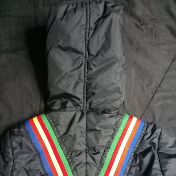 Other Vintage Rainbow Stripes Chevron Ski Jacket Hooded Parka Size S / US 4 / IT 40 - 6 Thumbnail