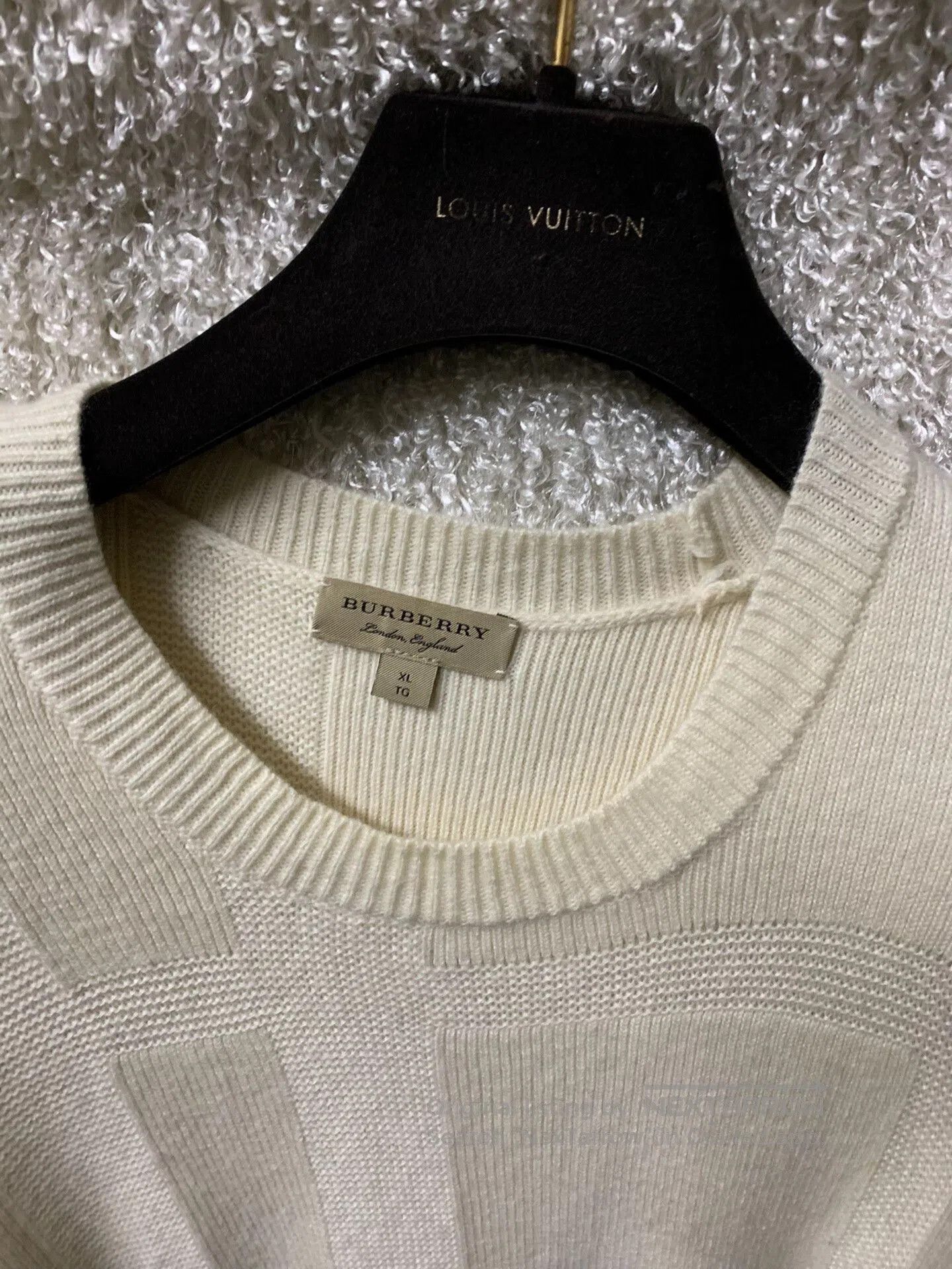 Burberry Burberry Men's Wool Cashmere Sweater XL. Size US XL / EU 56 / 4 - 3 Thumbnail