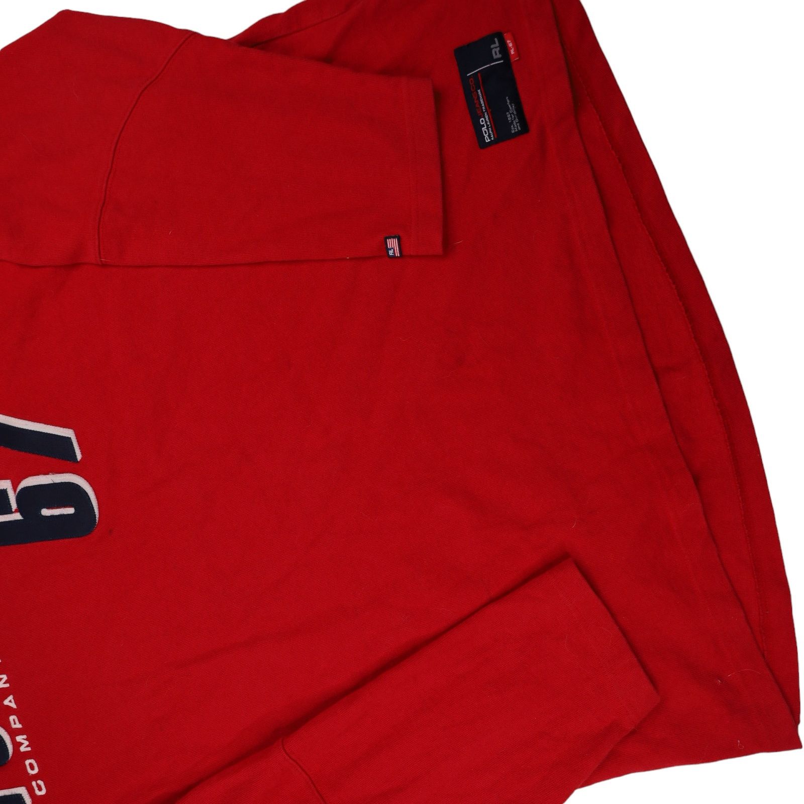 Polo Ralph Lauren × Vintage Vintage Polo Jeans Ralph Lauren Spellout Long Sleeve T Shirt Size US L / EU 52-54 / 3 - 3 Thumbnail