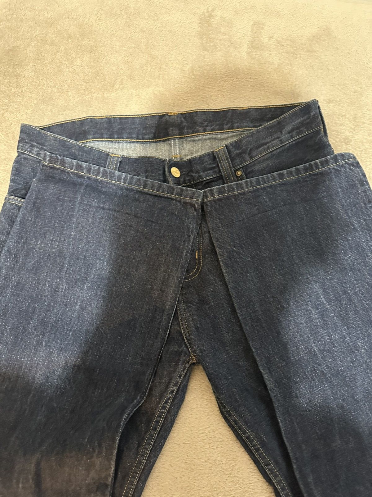 Carhartt Carhartt Navy Denim Jeans Size US 34 / EU 50 - 8 Thumbnail