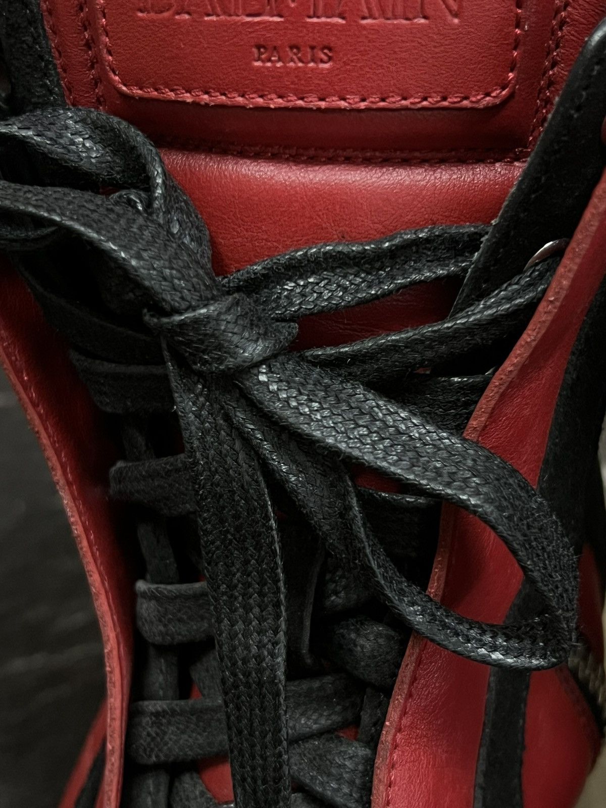 Balmain Balmain FW15 Bred Logo Dunks Size US 9 / EU 42 - 5 Thumbnail